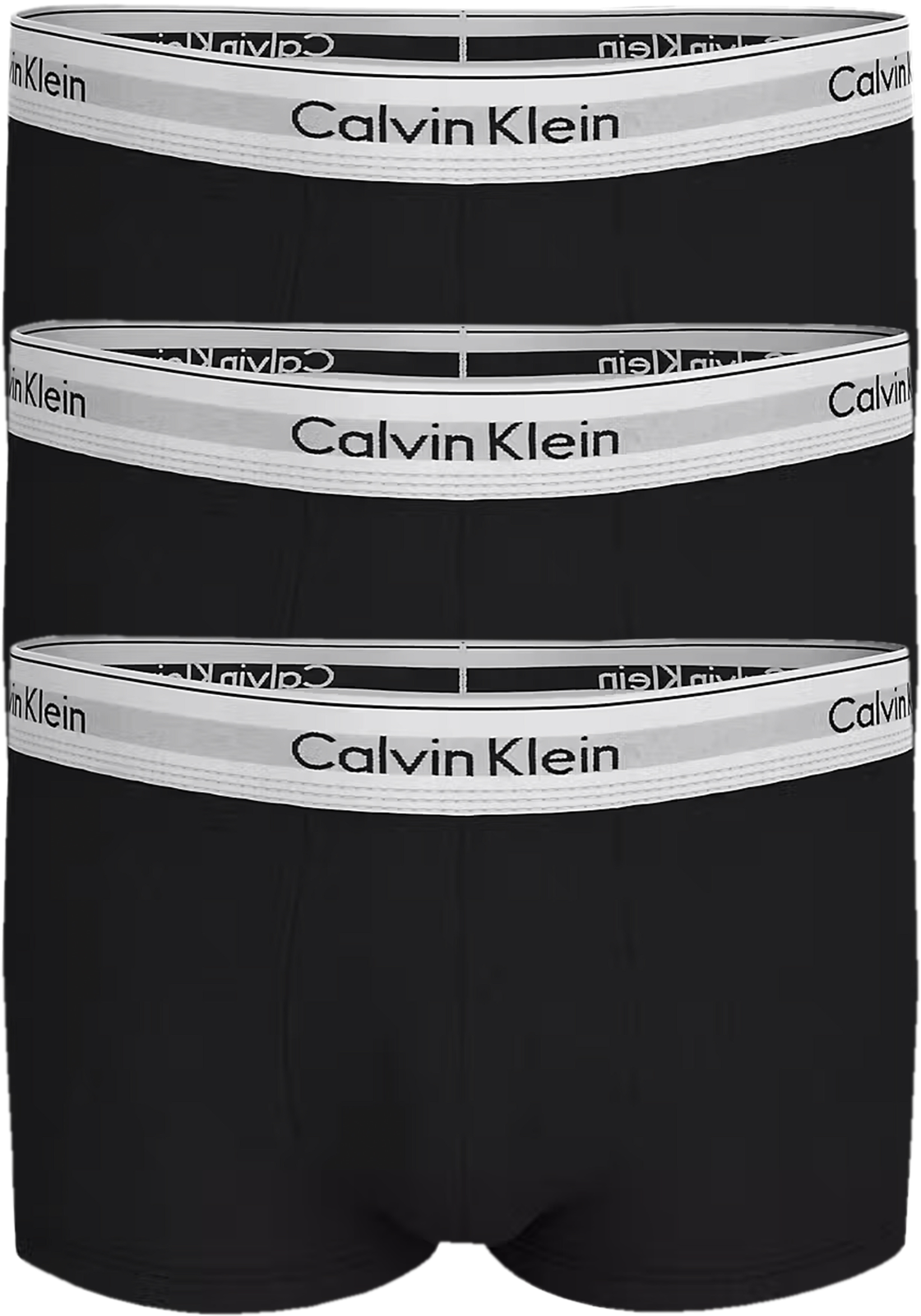 Calvin Klein Icon Cotton Stretch Low Rise trunks (3-pack), lage heren boxers kort, zwart Calvin Klein Icon Cotton Stretch Low Rise trunks (3-pack), lage heren boxers kort, zwart