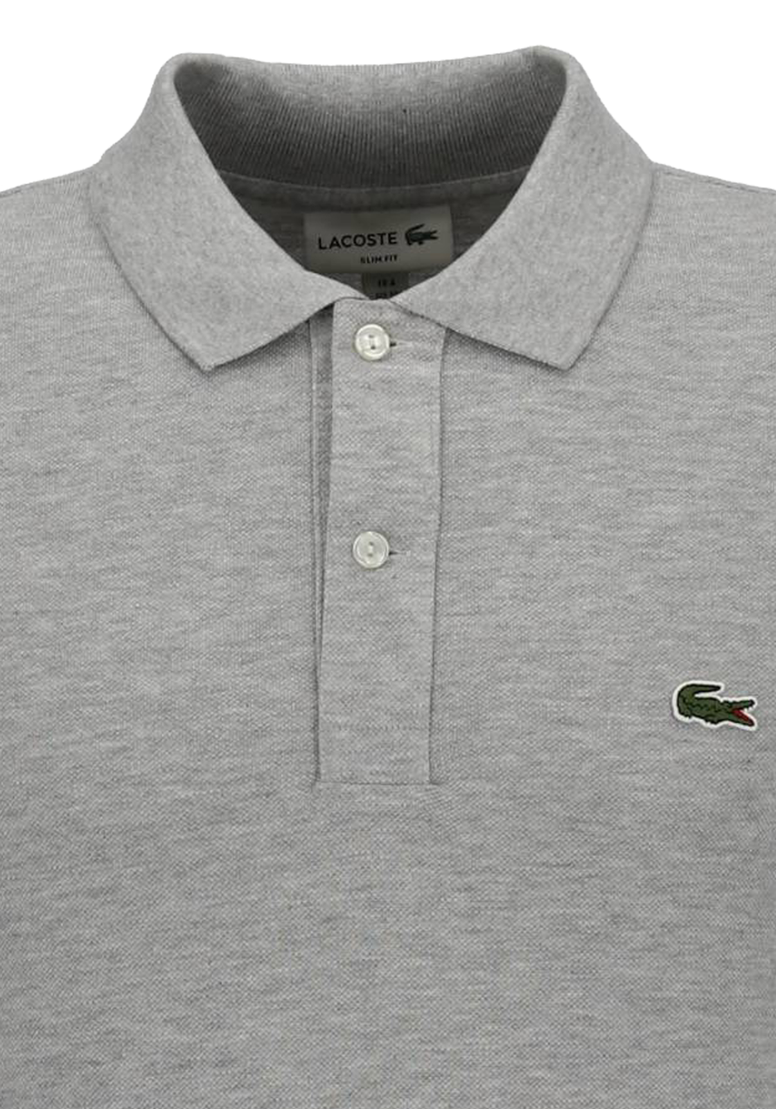 Lacoste Slim Fit polo, zilvergrijs Lacoste Slim Fit polo, zilvergrijs