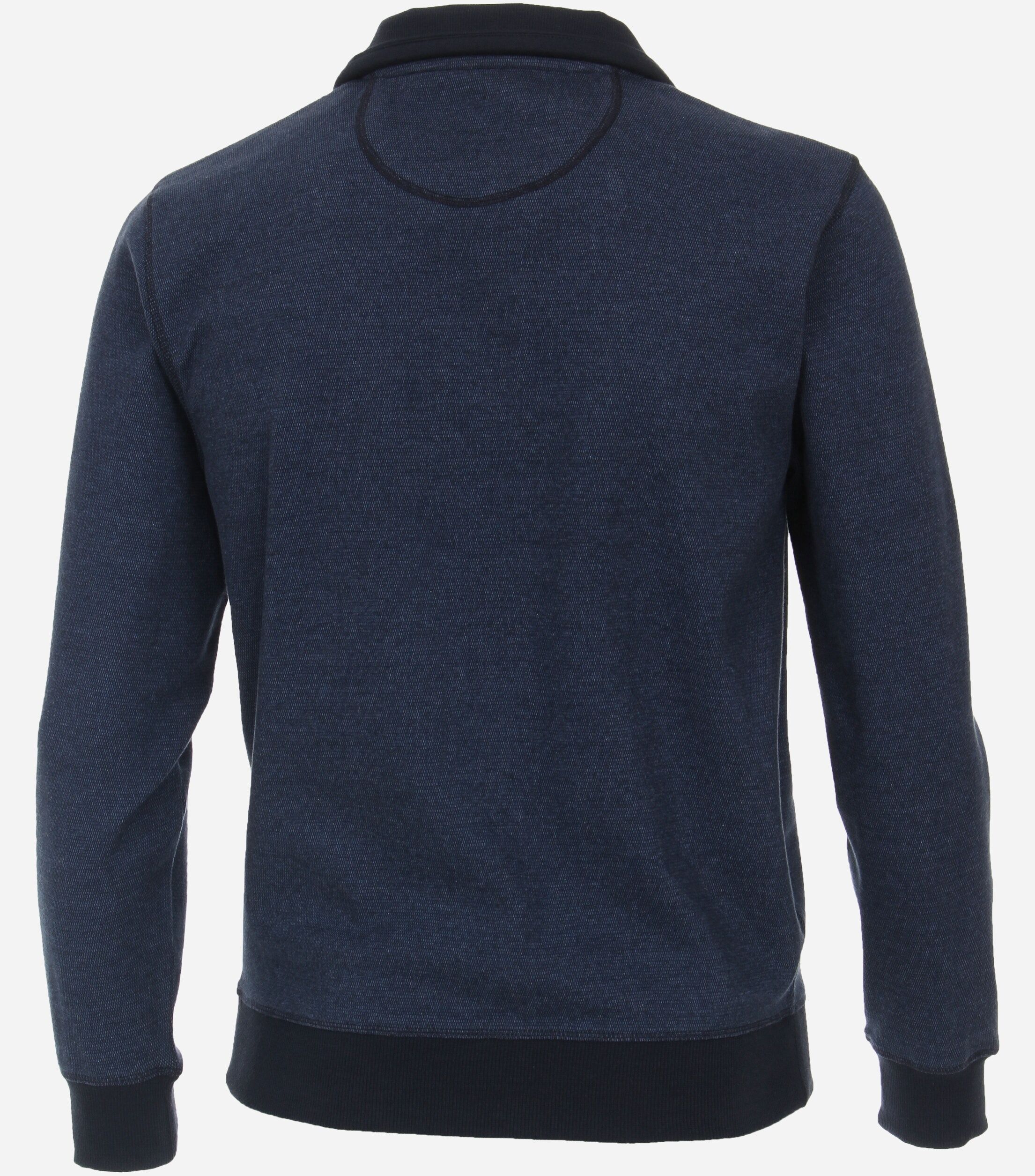 CASA MODA comfort fit schipperstrui, blauw melange