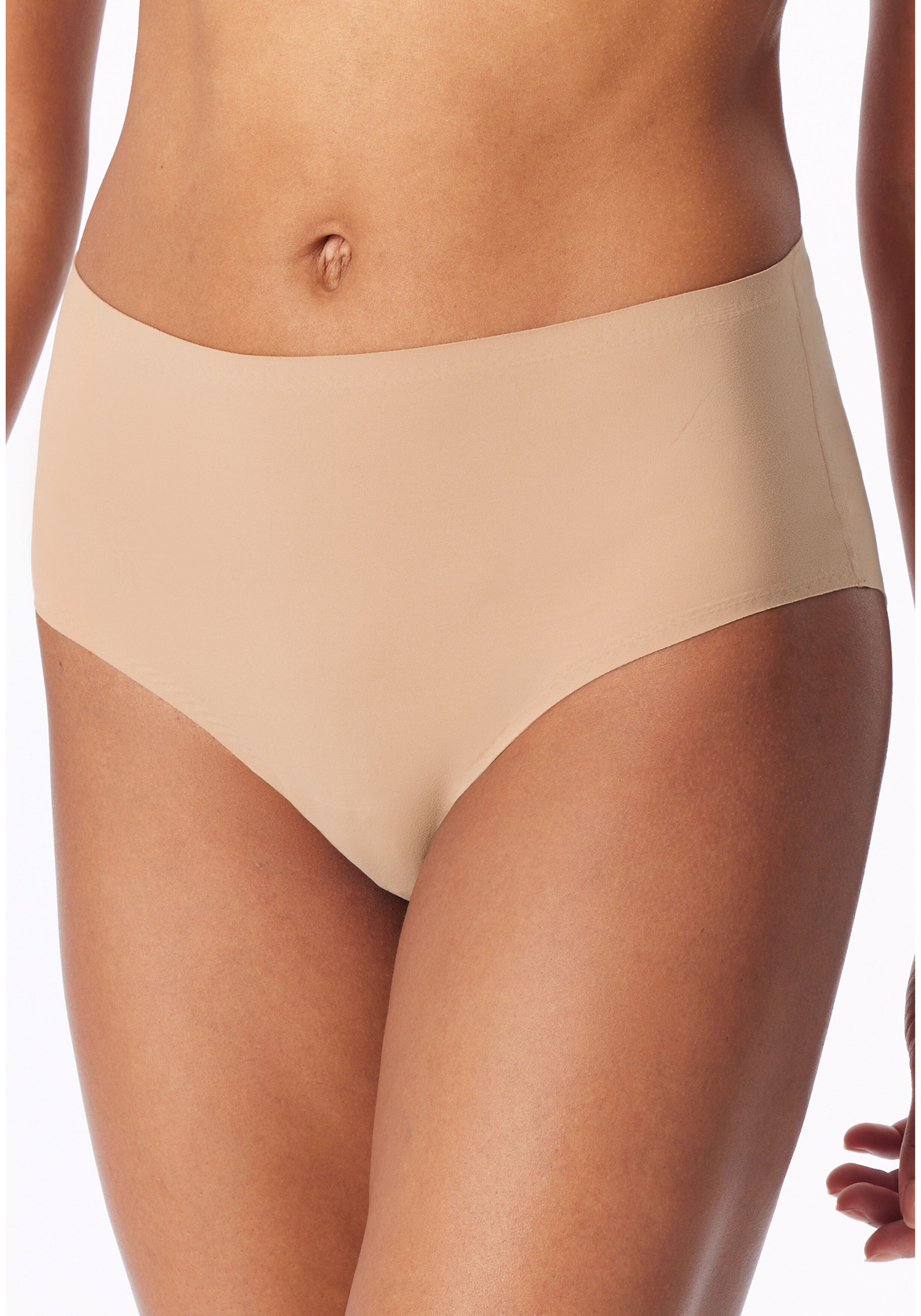 SCHIESSER Invisible Soft slip (1-pack), dames maxislip microvezel ahorn