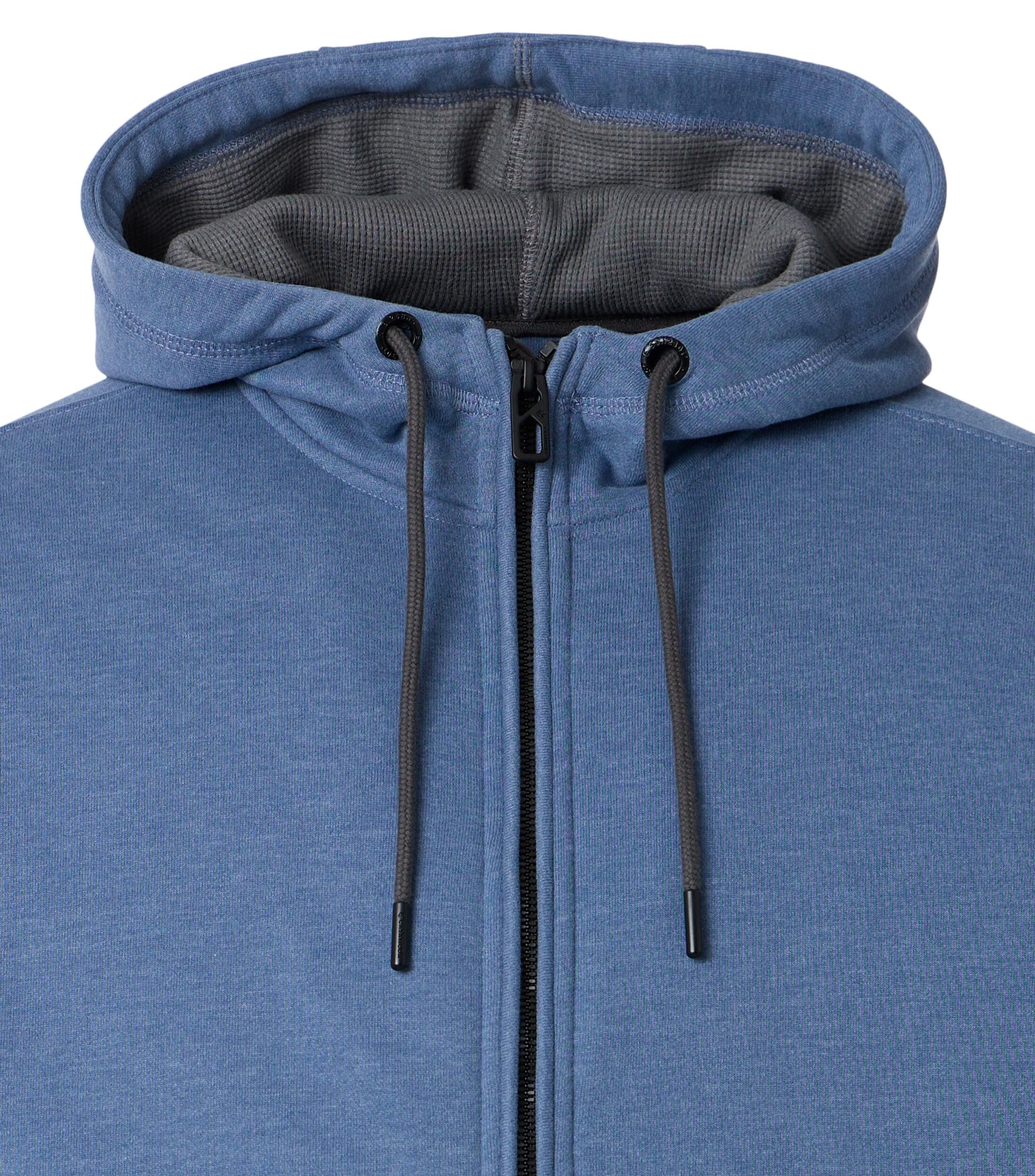 CASA MODA comfort fit sweatvest, blauw, grijs