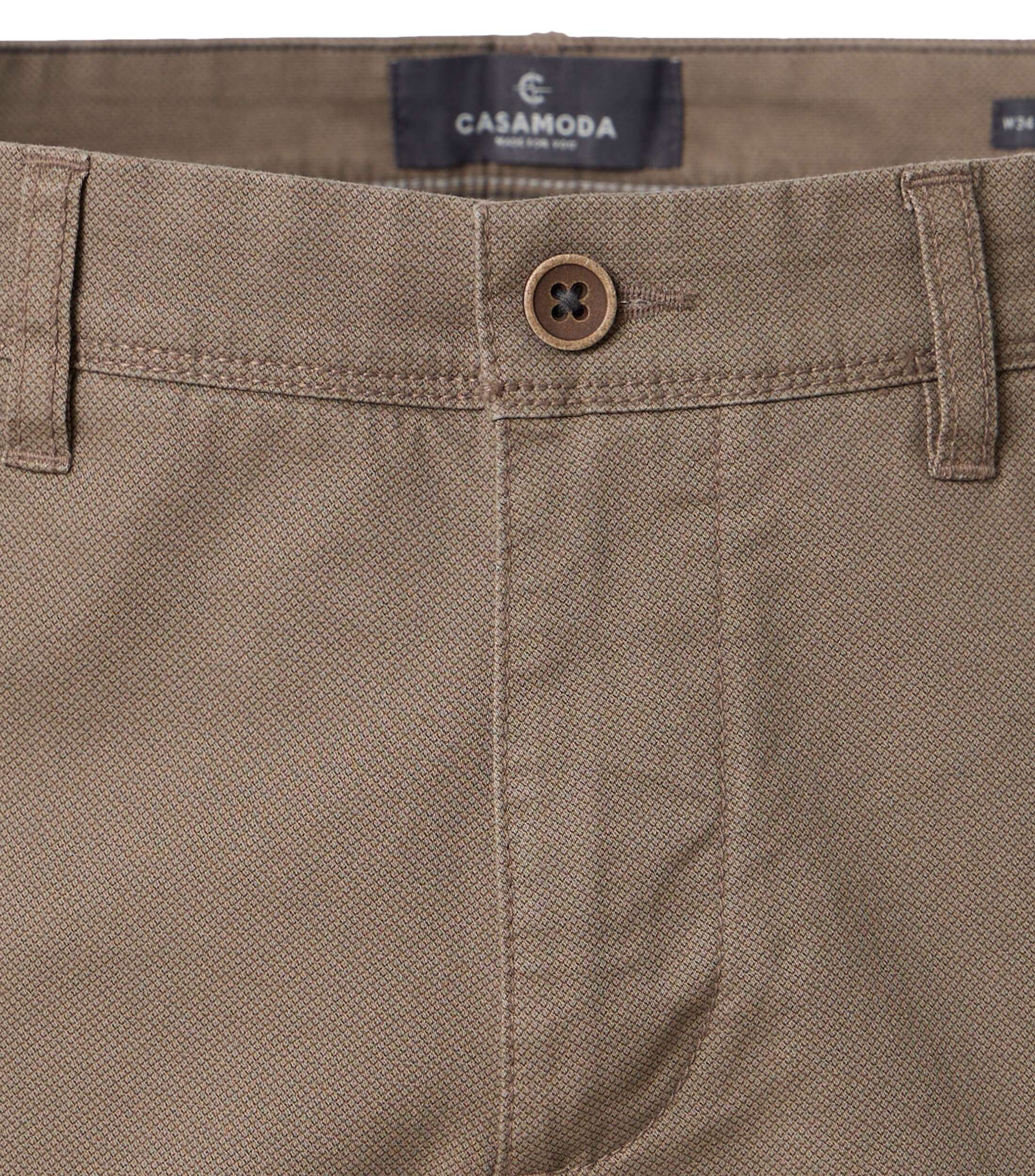 CASA MODA broek CHRIS, heren chino broek, beige