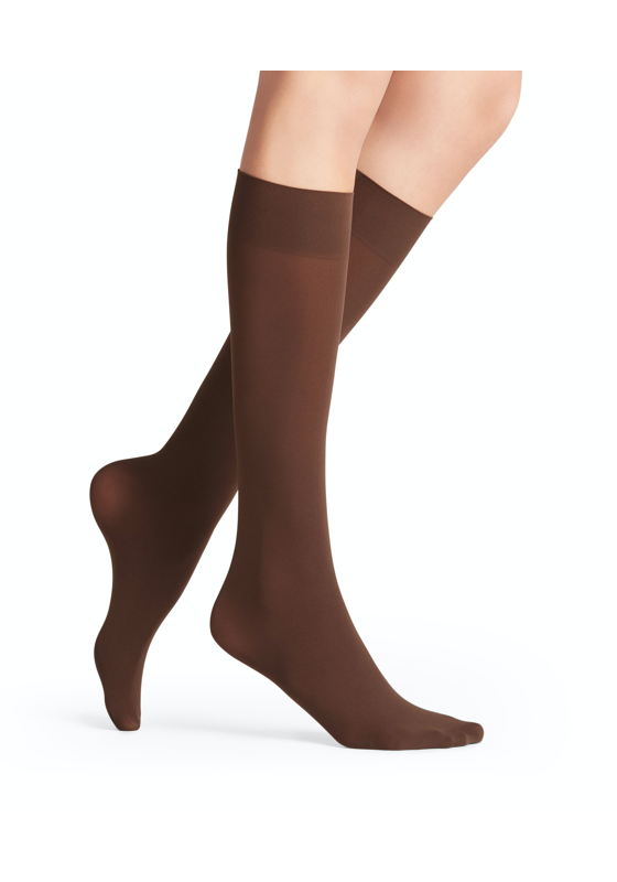 FALKE Pure Matt 50 DEN dames kniekousen, bruin (brenda) FALKE Pure Matt 50 DEN dames kniekousen, bruin (brenda)