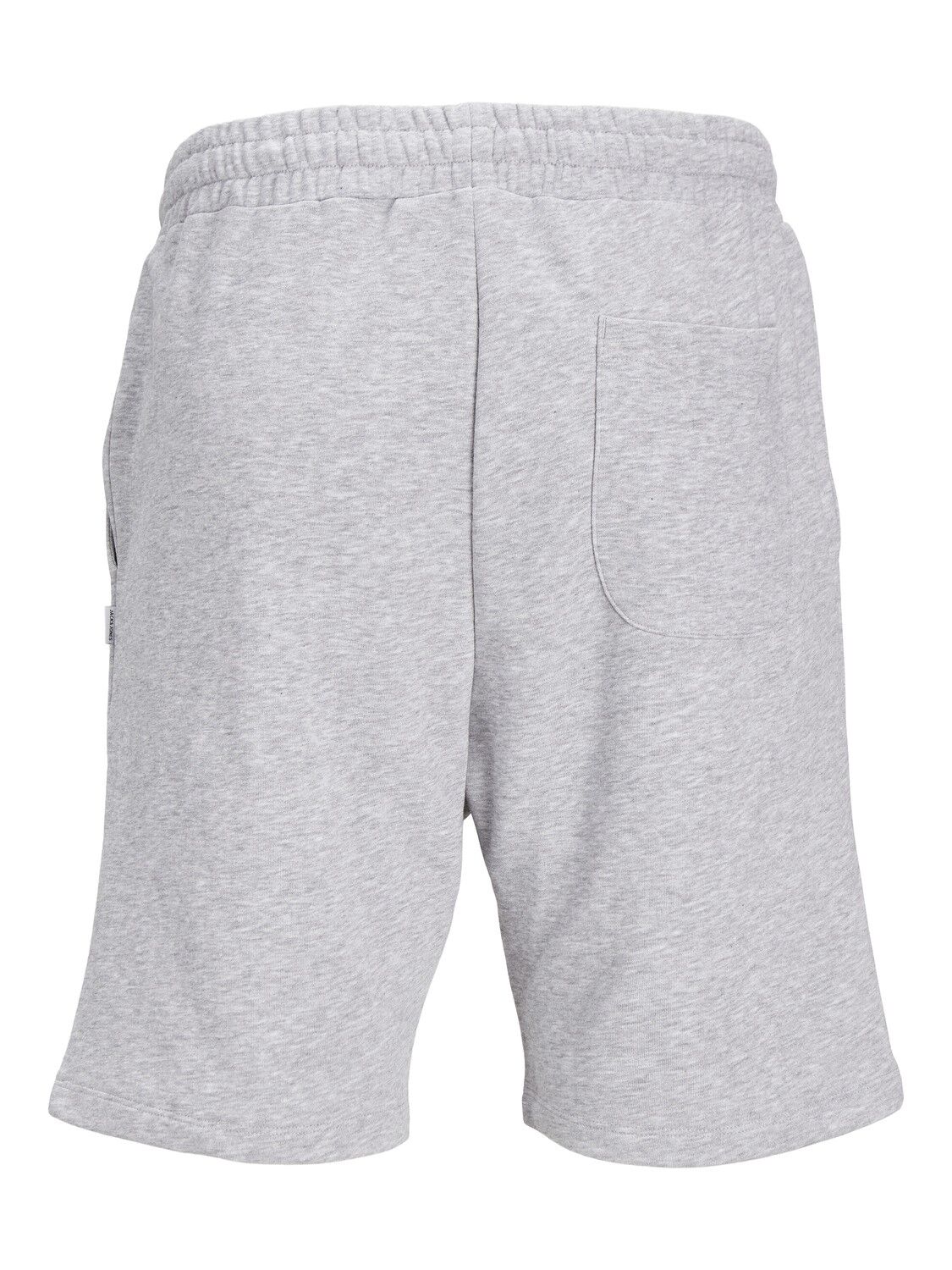 JACK & JONES Bradley Sweat Shorts loose fit, heren joggingbroek kort, lichtgrijs melange