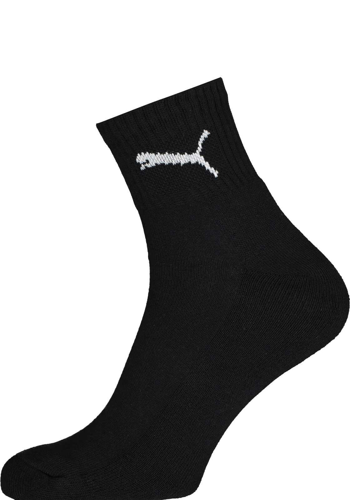 01-8713537871143-puma_sokken-3_pack_HR Puma short crew 3-Pack, zwart