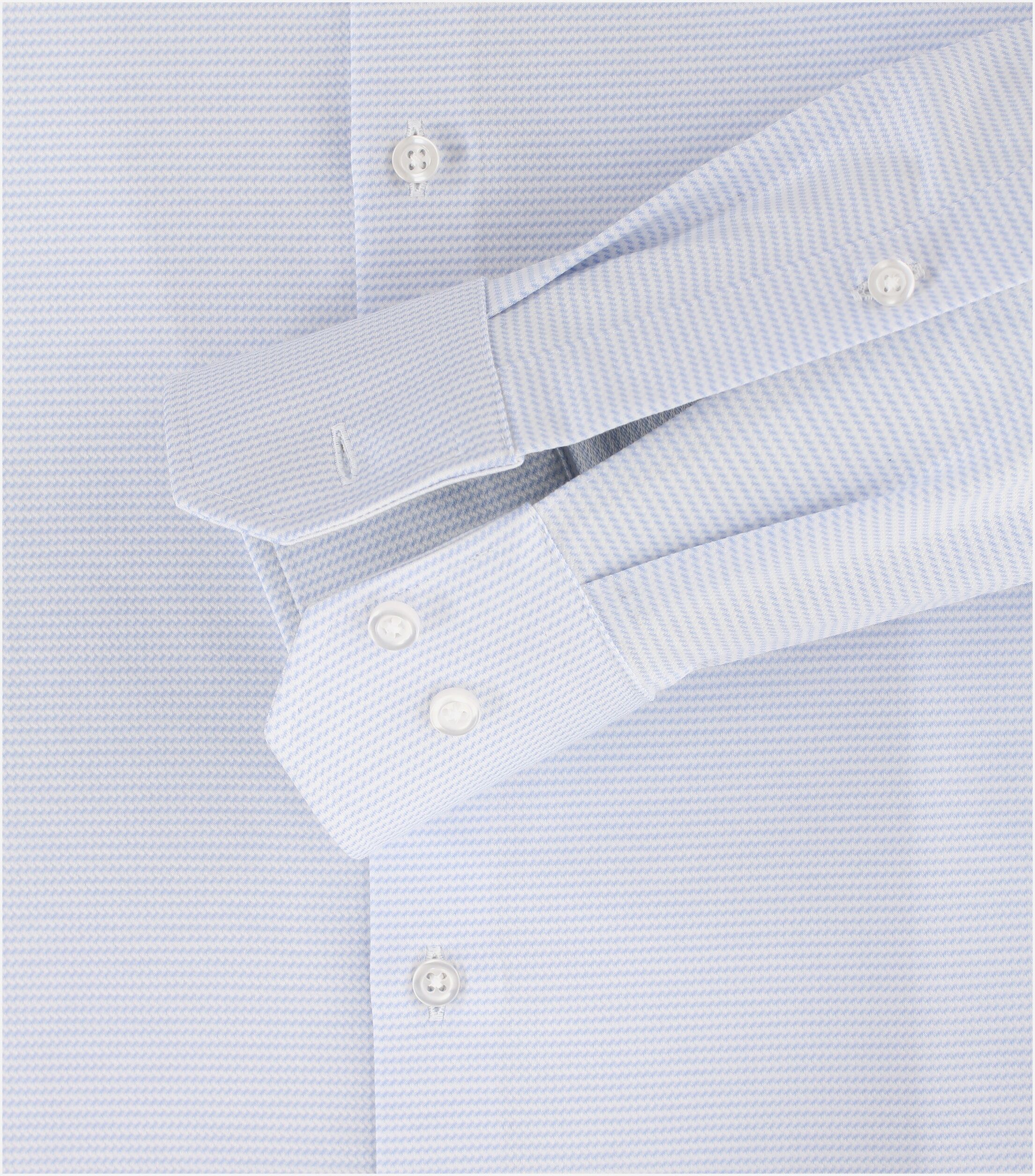 VENTI modern fit overhemd, jersey, blauw