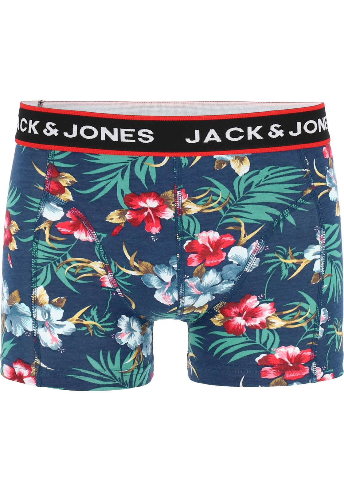 06-5714506313612-jack_and_jones-boxers-3p_HR Jack & Jones heren boxers Jacflower trunks (3-pack), gebloemd en uni