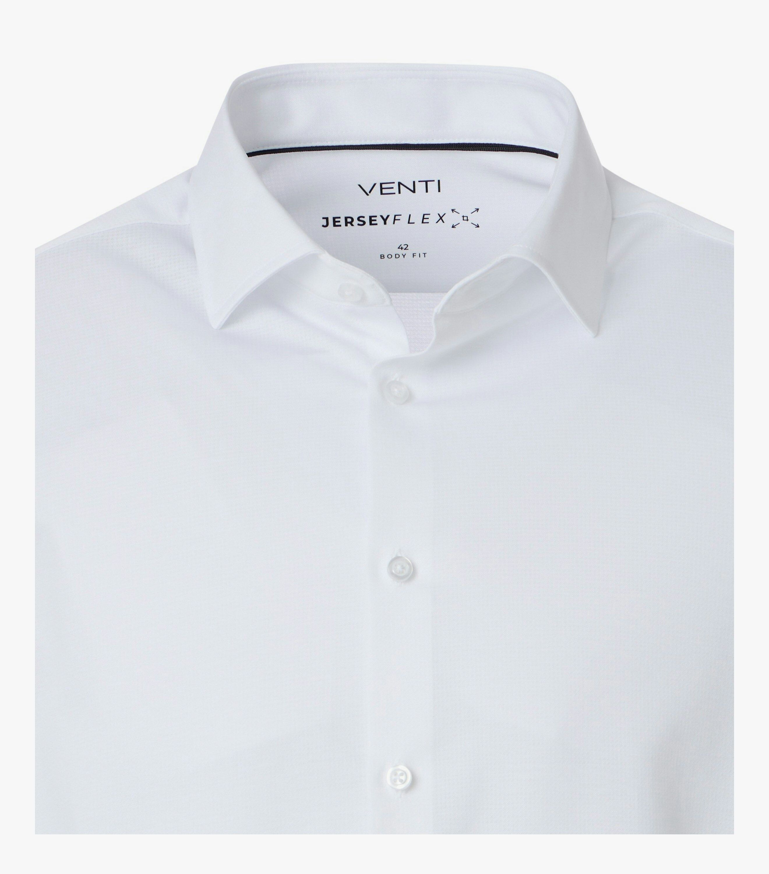 VENTI CASA MODA comfort fit overhemd, jersey, wit