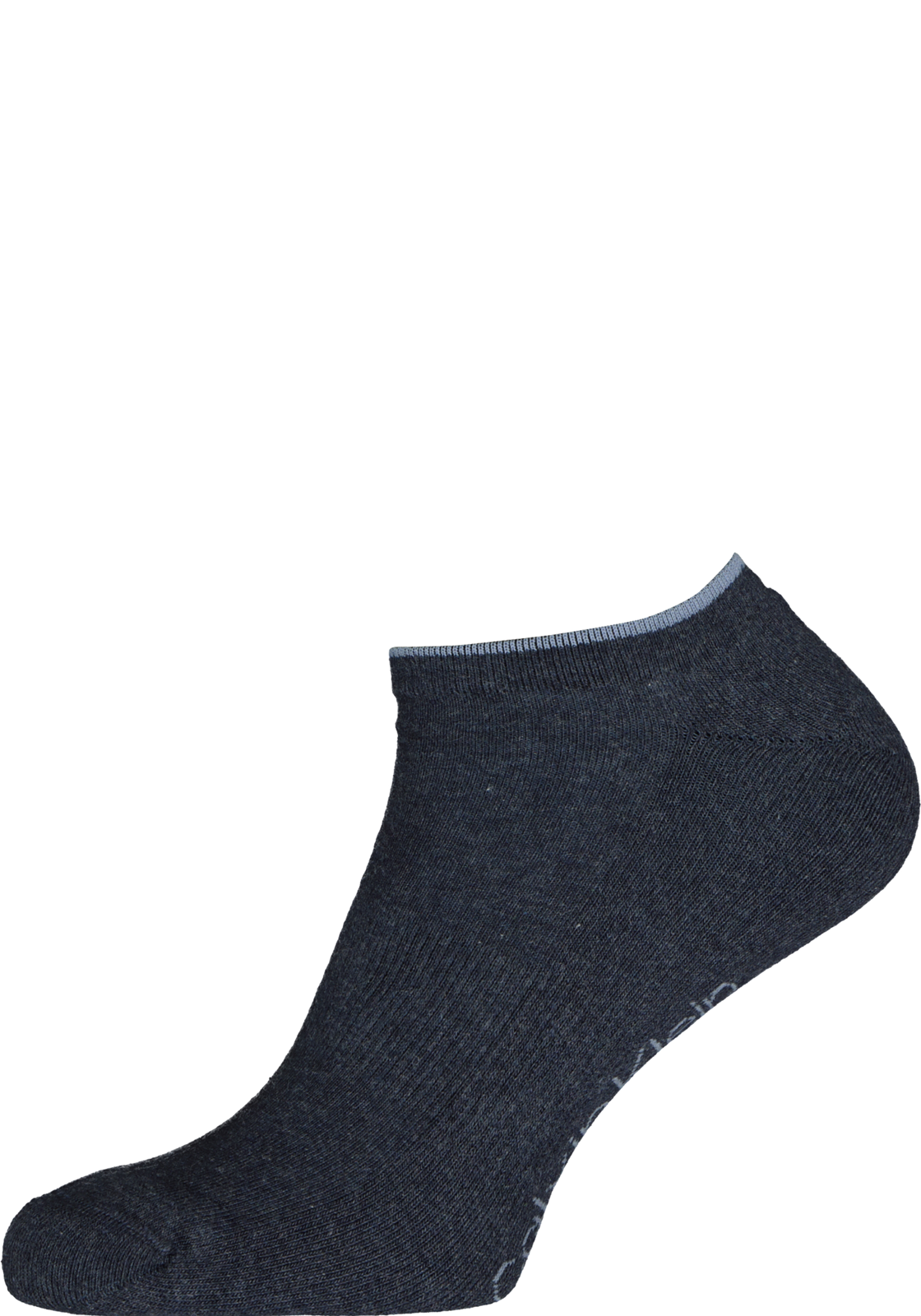 04-8720245219600_ck_sokken_3p_HR Calvin Klein herensokken Grant (3-pack), onzichtbare lage sportsokken, drie tinten jeansblauw