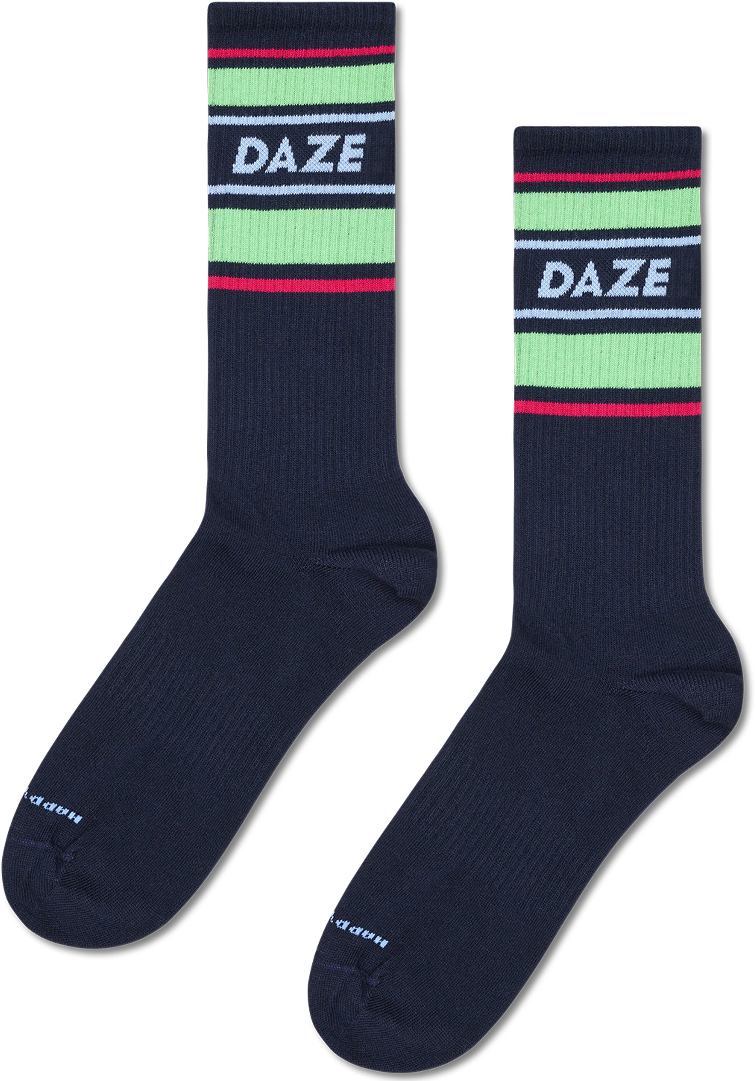 Happy Socks Daze Sneaker Sock, unisex sokken, navy