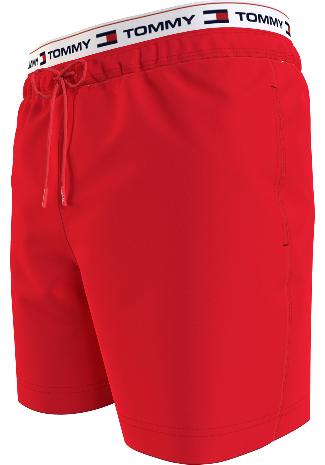 1-8720636423296-tommy_hilfiger-zwembroek_HR Tommy Hilfiger Medium Drawstring swimshort, heren zwembroek, rood