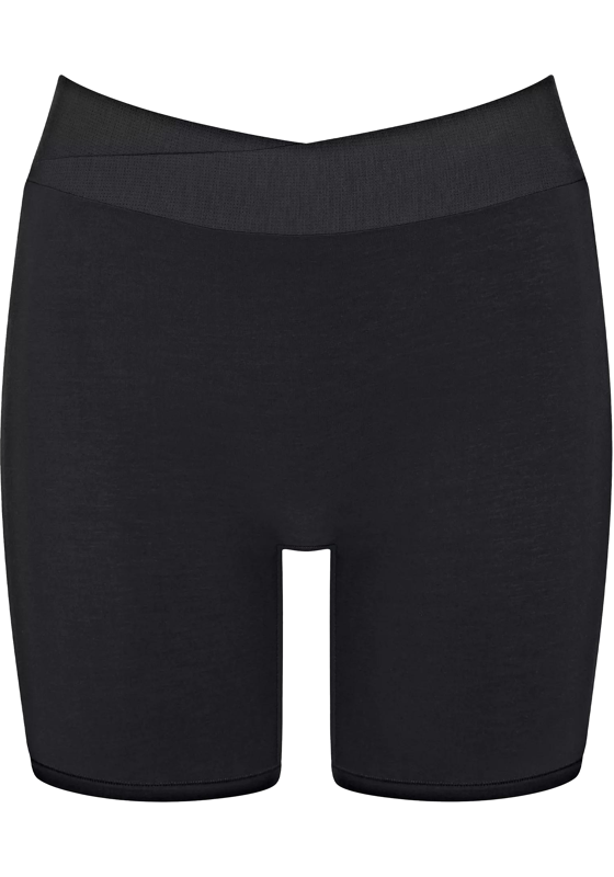 Sloggi Women GO Allround Cyclist (1-pack), dames boxer, zwart Sloggi Women GO Allround Cyclist (1-pack), dames boxer, zwart