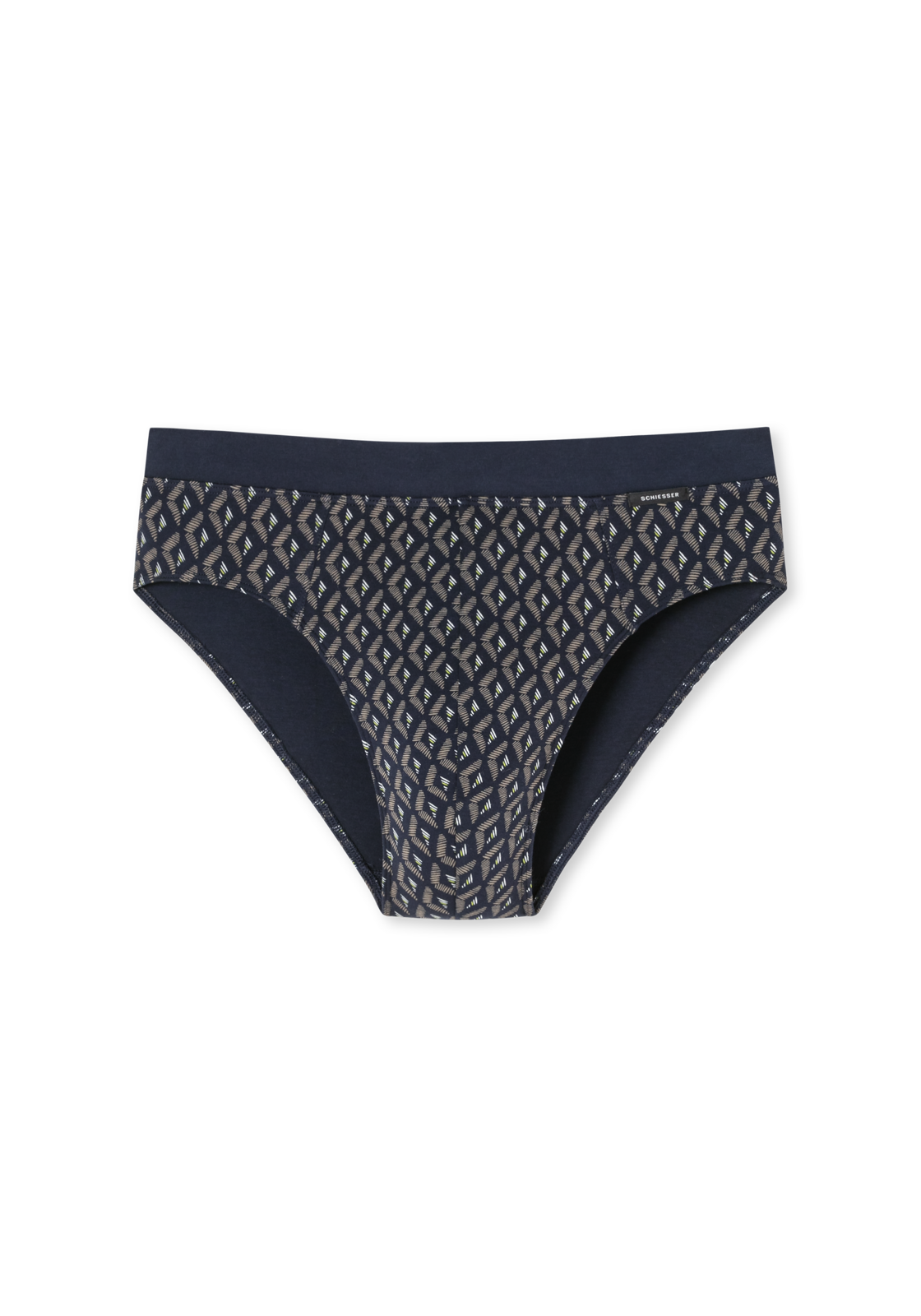 image_2_180205-303_2_1280x1280 SCHIESSER Fine Interlock slip (1-pack), heren minislip fijn gedessineerd bruin-grijs