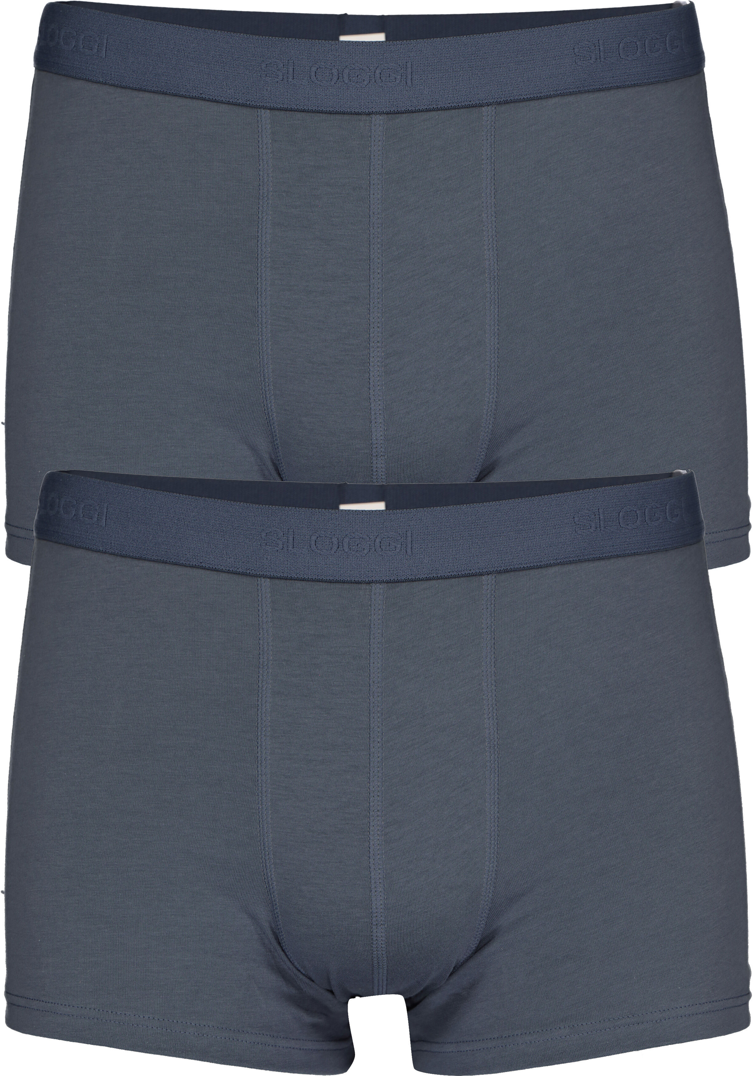 Sloggi Men 24/7 Short, heren boxers (2-pack), blauw