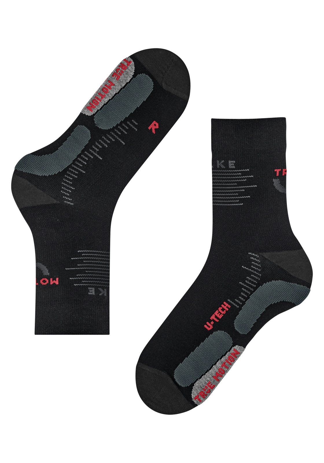 FALKE RU True Motion heren running sokken, zwart (black) FALKE RU True Motion heren running sokken, zwart (black)