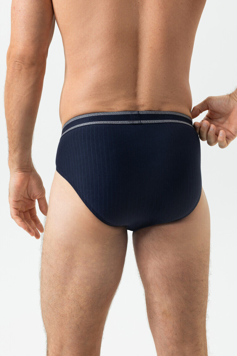 Mey heren jazz-pants Unlimited, slip, donkerblauw