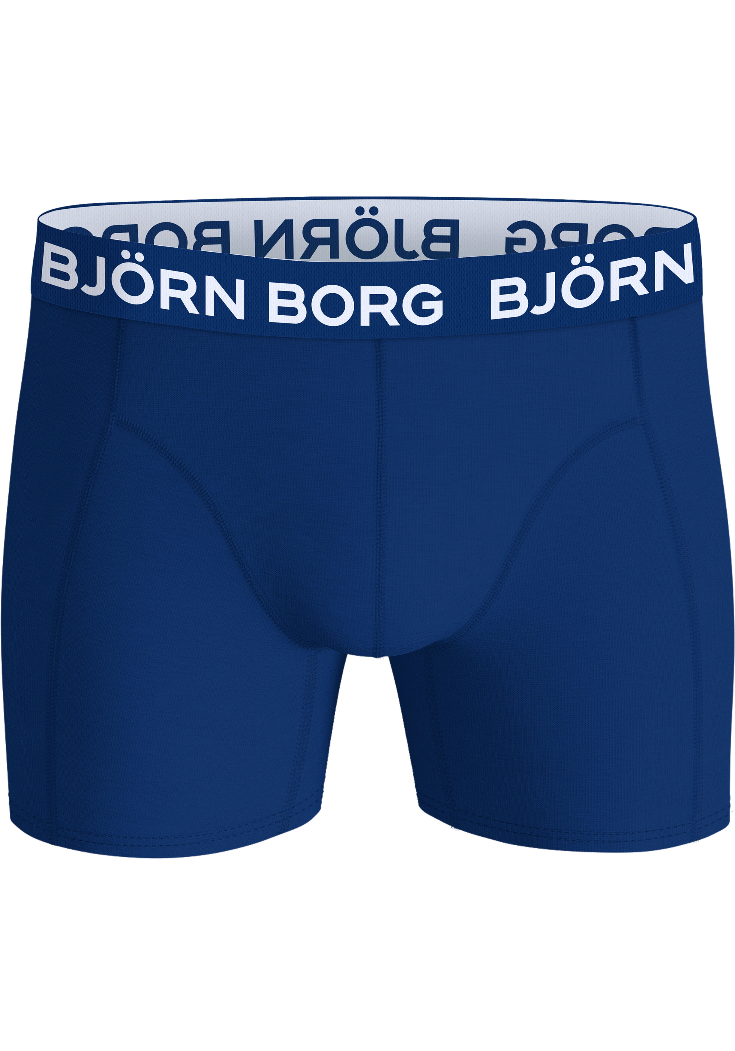 Bjorn Borg Bamboo Cotton Blend boxers, heren boxers normale lengte (3-pack), zwart, donkerblauw, blauw