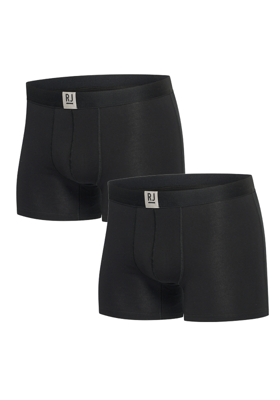 RJ Bodywear RJ Everyday Eindhoven heren boxer (2-pack), boxer normale lengte, zwart RJ Bodywear RJ Everyday Eindhoven heren boxer (2-pack), boxer normale lengte, zwart