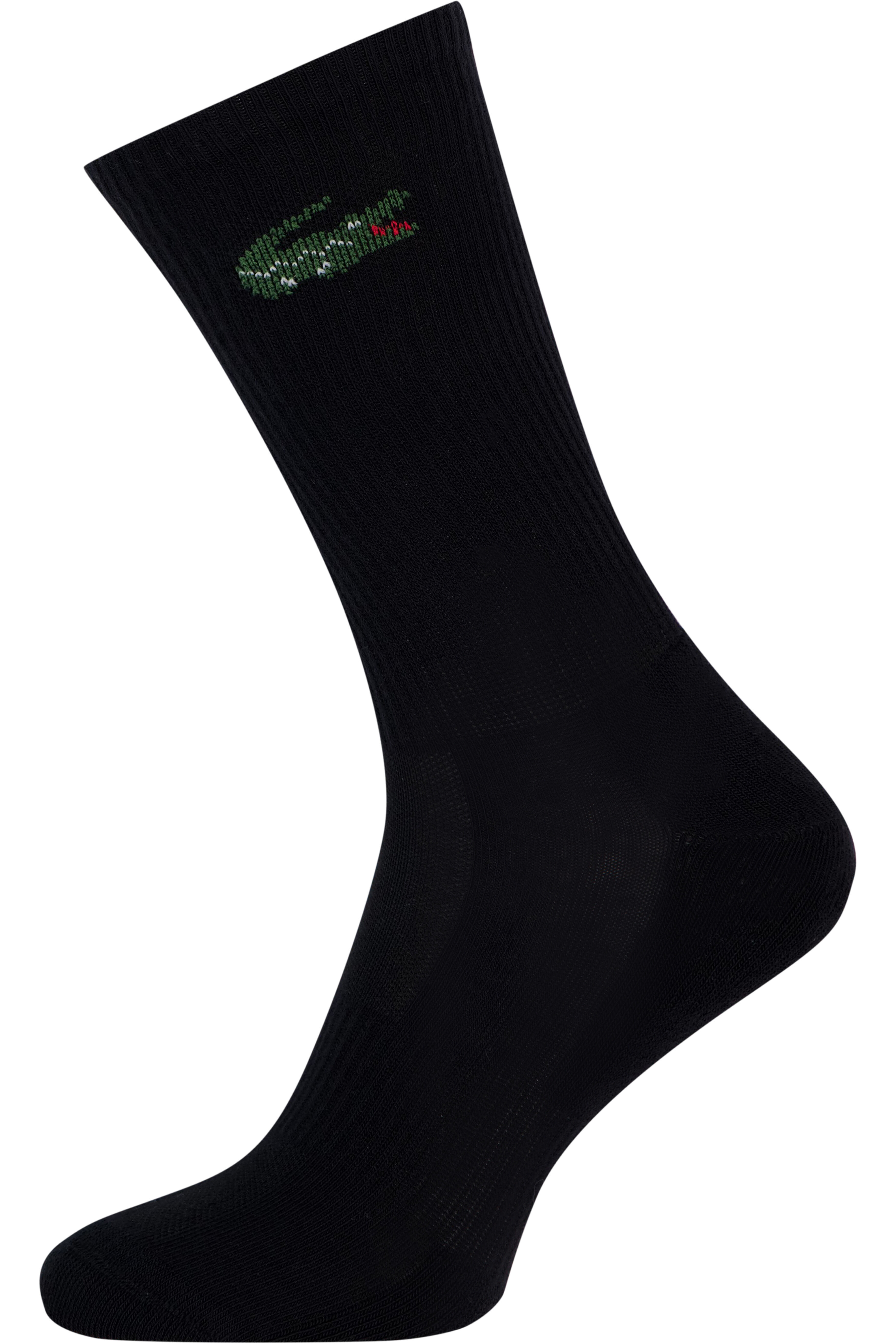 Lacoste sportsokken (3-pack), unisex sokken met badstof binnenzool, wit