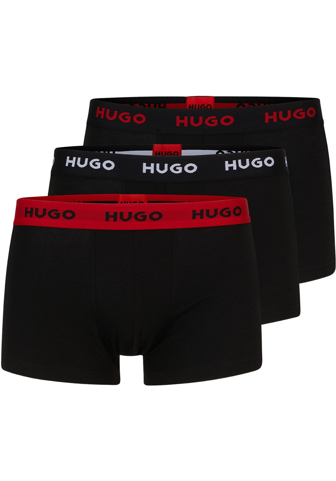 1-4063539216874-50469766-010-boxers-hugo_boss_HR HUGO trunks (3-pack), heren boxers kort, antraciet grijs