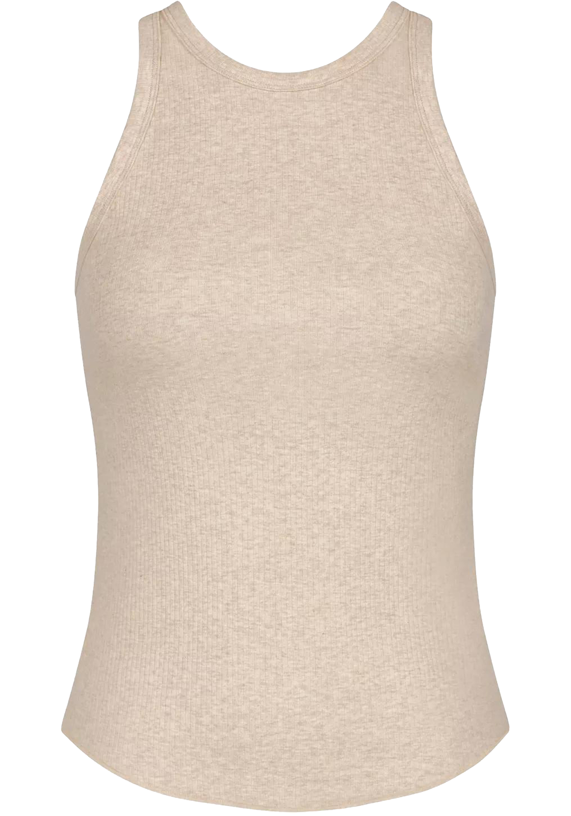 1-7611358962037-sloggi-ondergoed_HR Sloggi Women GO Ribbed Tank Top (1-pack), dames singlet, beige melange