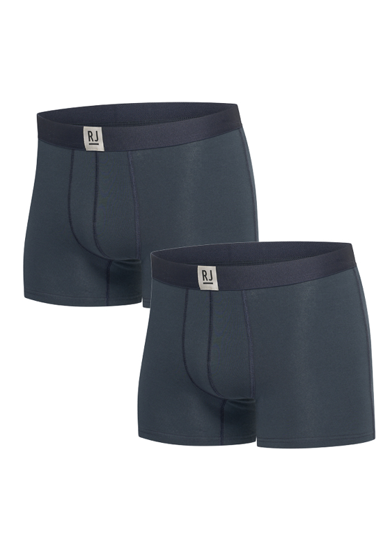 RJ Bodywear RJ Everyday Eindhoven heren boxer (2-pack), boxer normale lengte, donkerblauw RJ Bodywear RJ Everyday Eindhoven heren boxer (2-pack), boxer normale lengte, donkerblauw