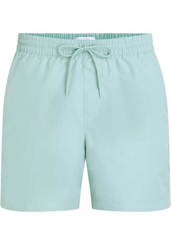 Calvin Klein Medium Drawstring swimshort, heren zwembroek, lichtgroen Calvin Klein Medium Drawstring swimshort, heren zwembroek, lichtgroen
