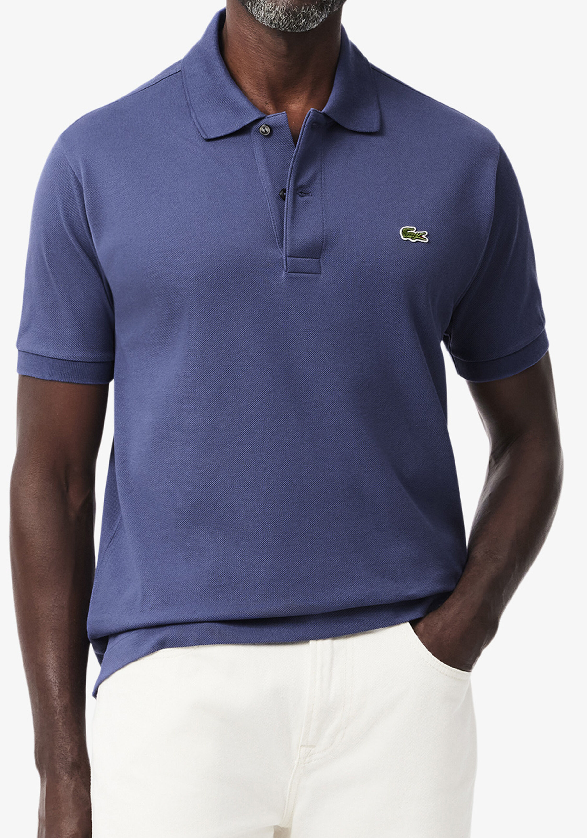 Lacoste Classic Fit polo, primula blauw