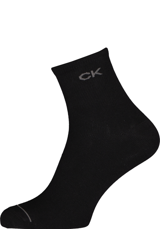 Calvin Klein herensokken Nick (3-pack), hoge enkelsokken, zwart Calvin Klein herensokken Nick (3-pack), hoge enkelsokken, zwart