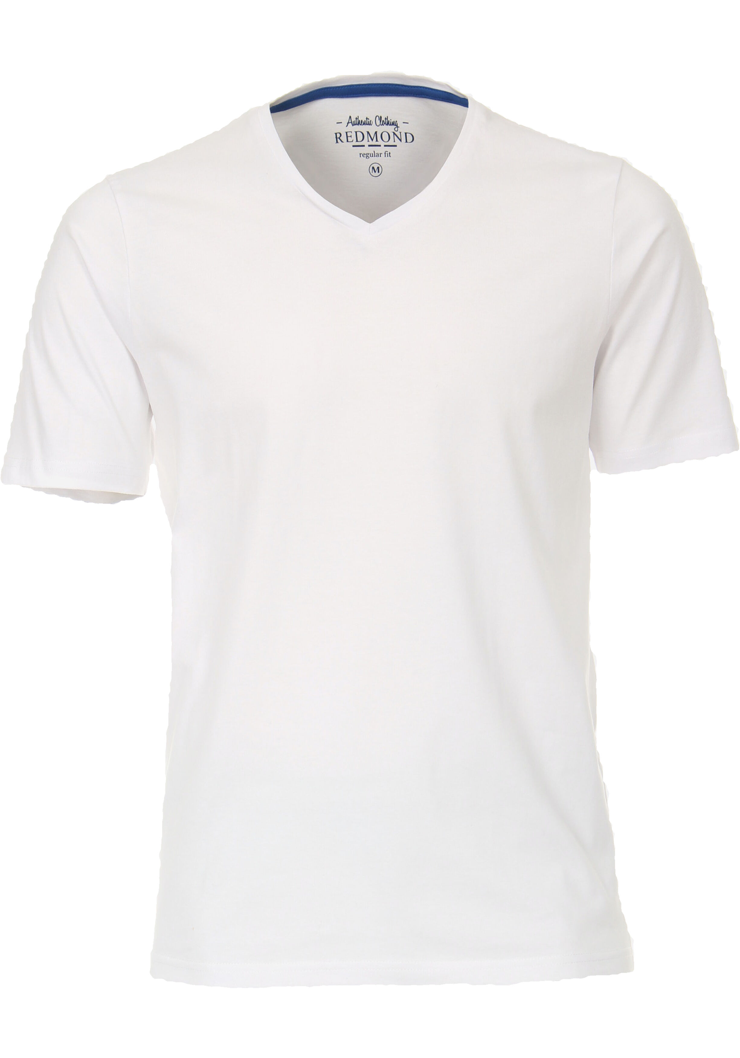 Redmond regular fit T-shirt, korte mouw V-hals, wit