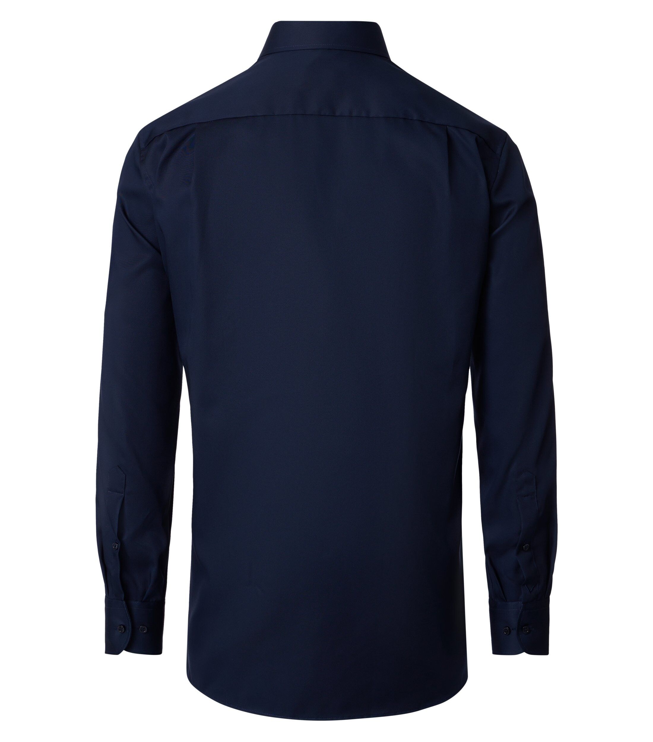 VENTI modern fit overhemd, twill, donkerblauw