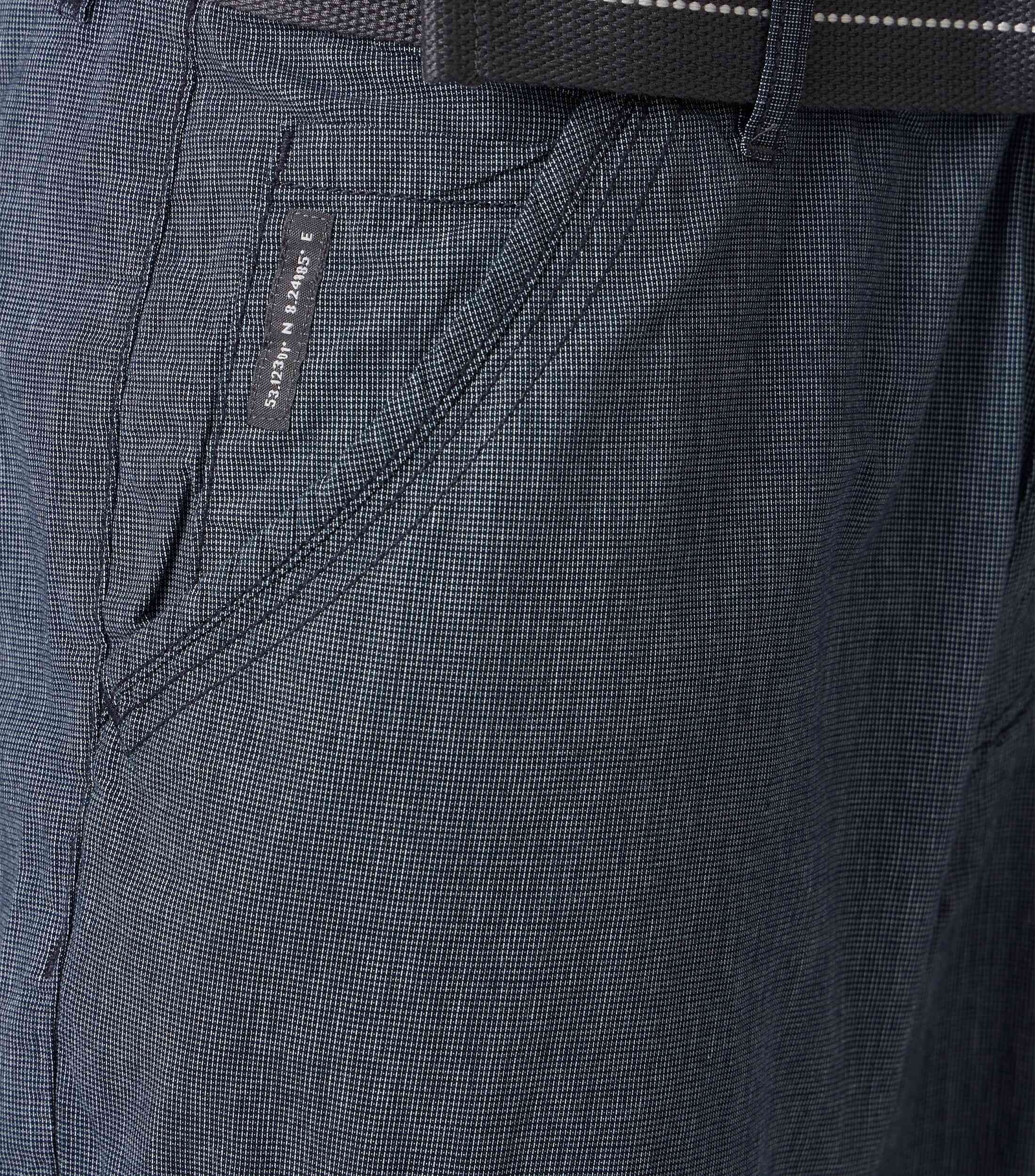CASA MODA driekwart bermuda BEN, heren cargo bermuda over de knie, blauw