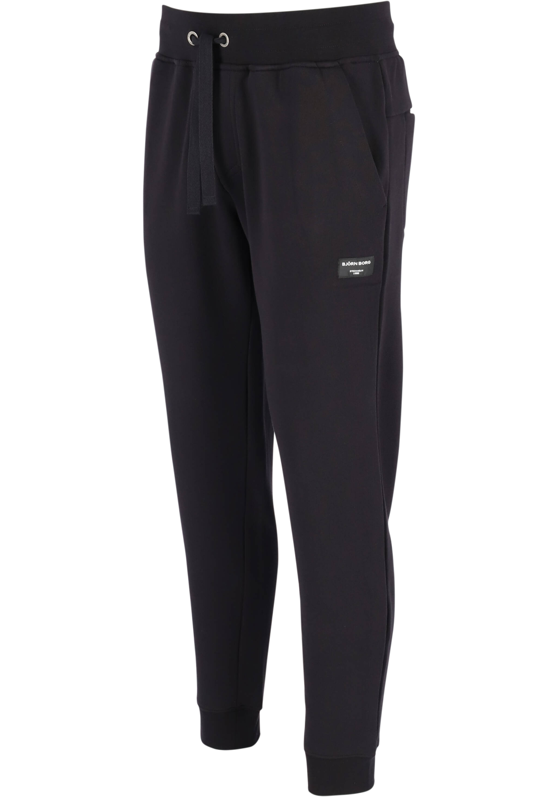 Bjorn Borg tapered pant, heren joggingbroek dik, zwart Bjorn Borg tapered pant, heren joggingbroek dik, zwart