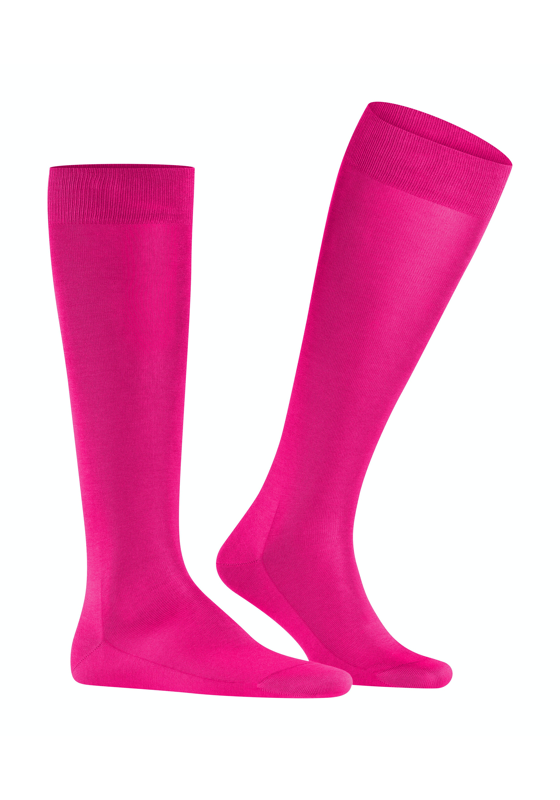 FALKE Tiago heren kniekousen, roze (berry) FALKE Tiago heren kniekousen, roze (berry)