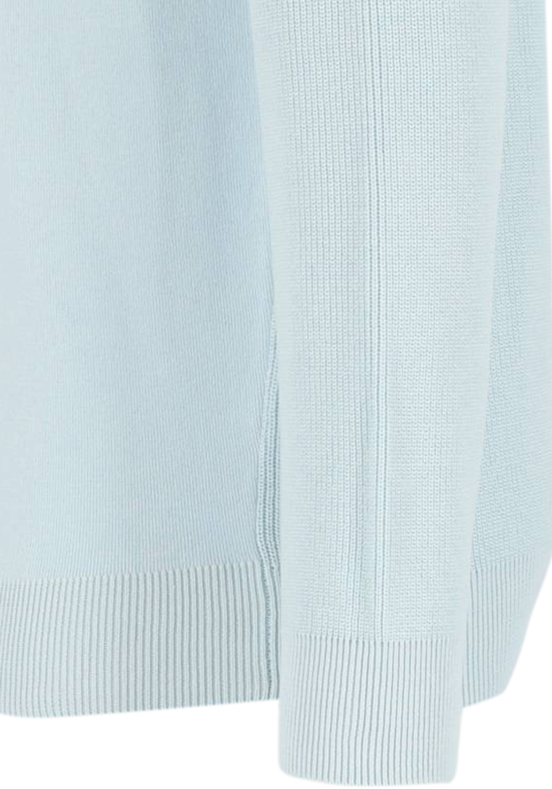 BOSS Illian regular fit trui katoen, heren trui middeldik O-hals, blauw BOSS Illian regular fit trui katoen, heren trui middeldik O-hals, blauw