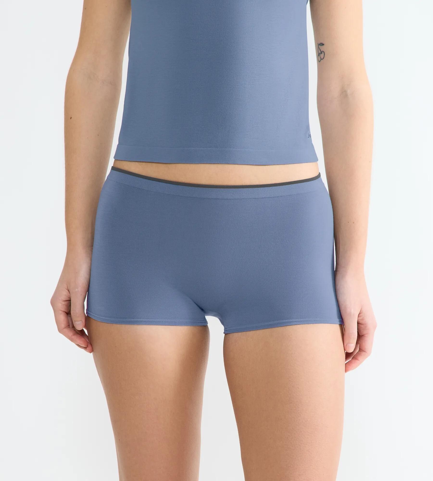 Sloggi Women GO Sense Short (2-pack), dames boxer, middenblauw