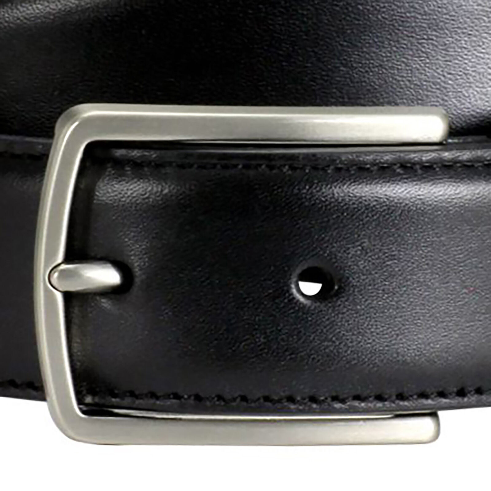 LINDENMANN leren heren riem, zwart