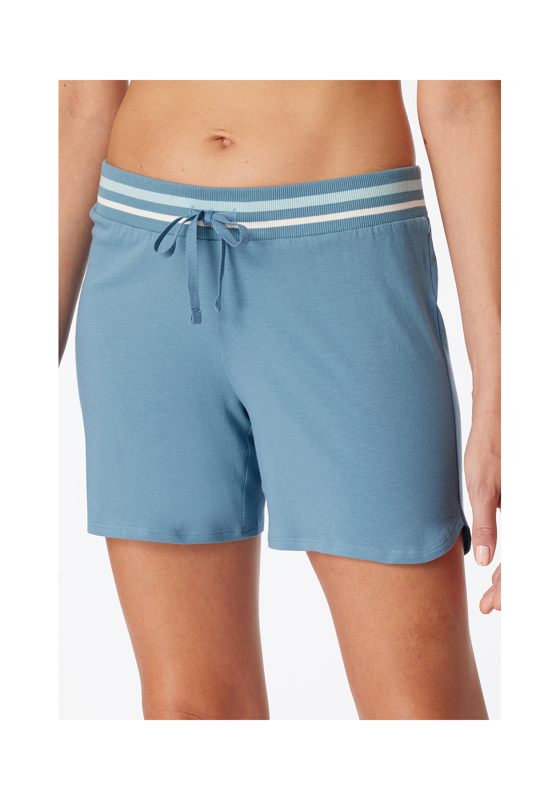 image_3_181191-808_3_1280x1280 SCHIESSER Mix+Relax Organic Cotton loungebroek kort, dames broek kort blauw-grijs