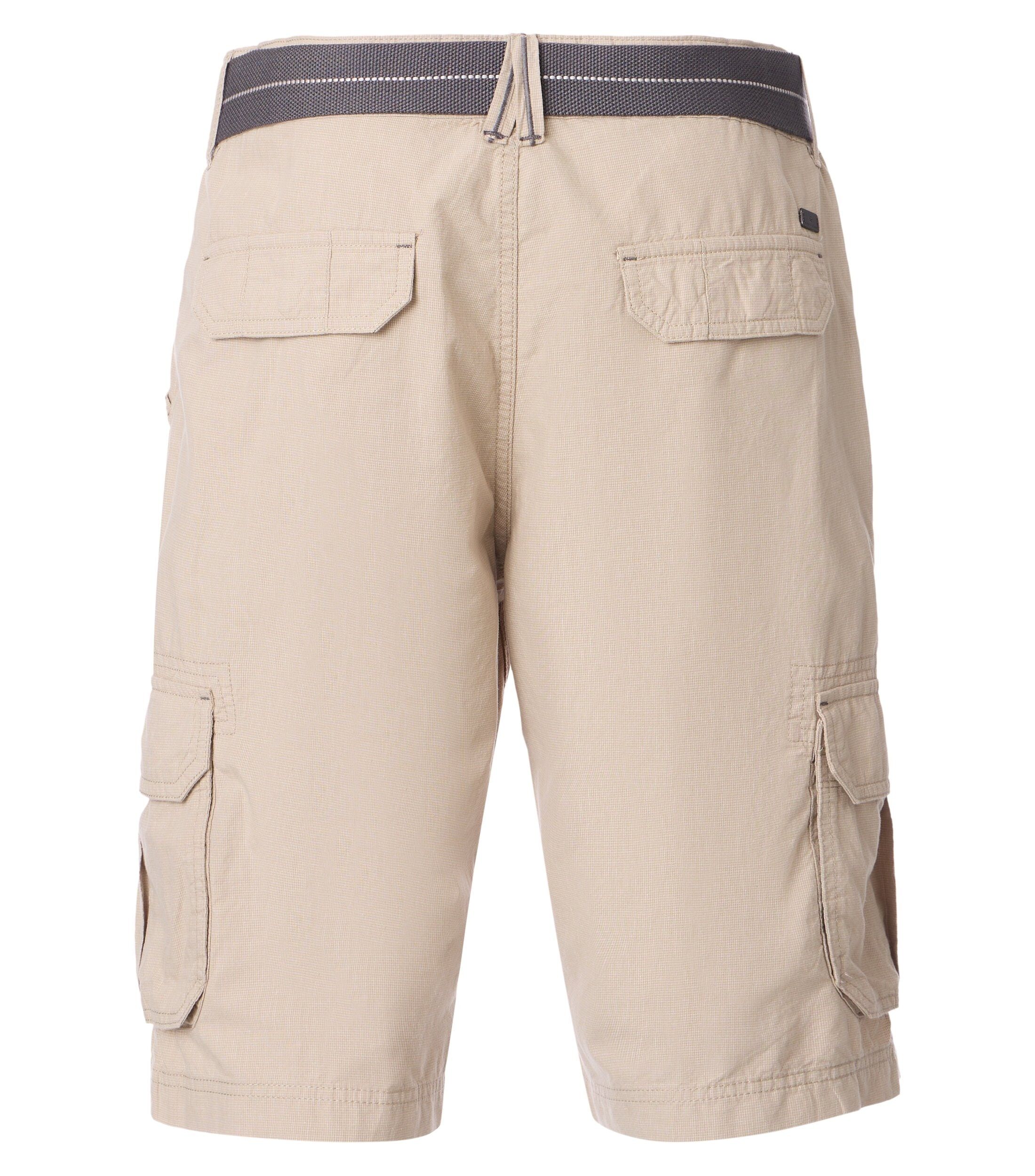 CASA MODA bermuda BEN, heren cargo korte broek, beige