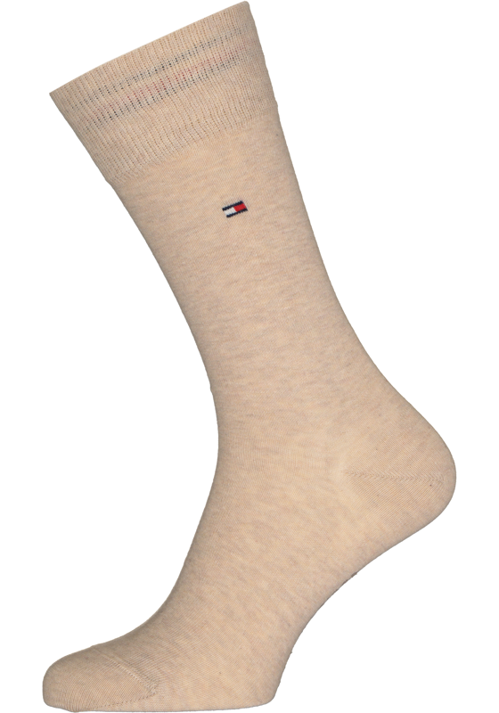 Tommy Hilfiger Classic Socks (2-pack), herensokken katoen, beige Tommy Hilfiger Classic Socks (2-pack), herensokken katoen, beige