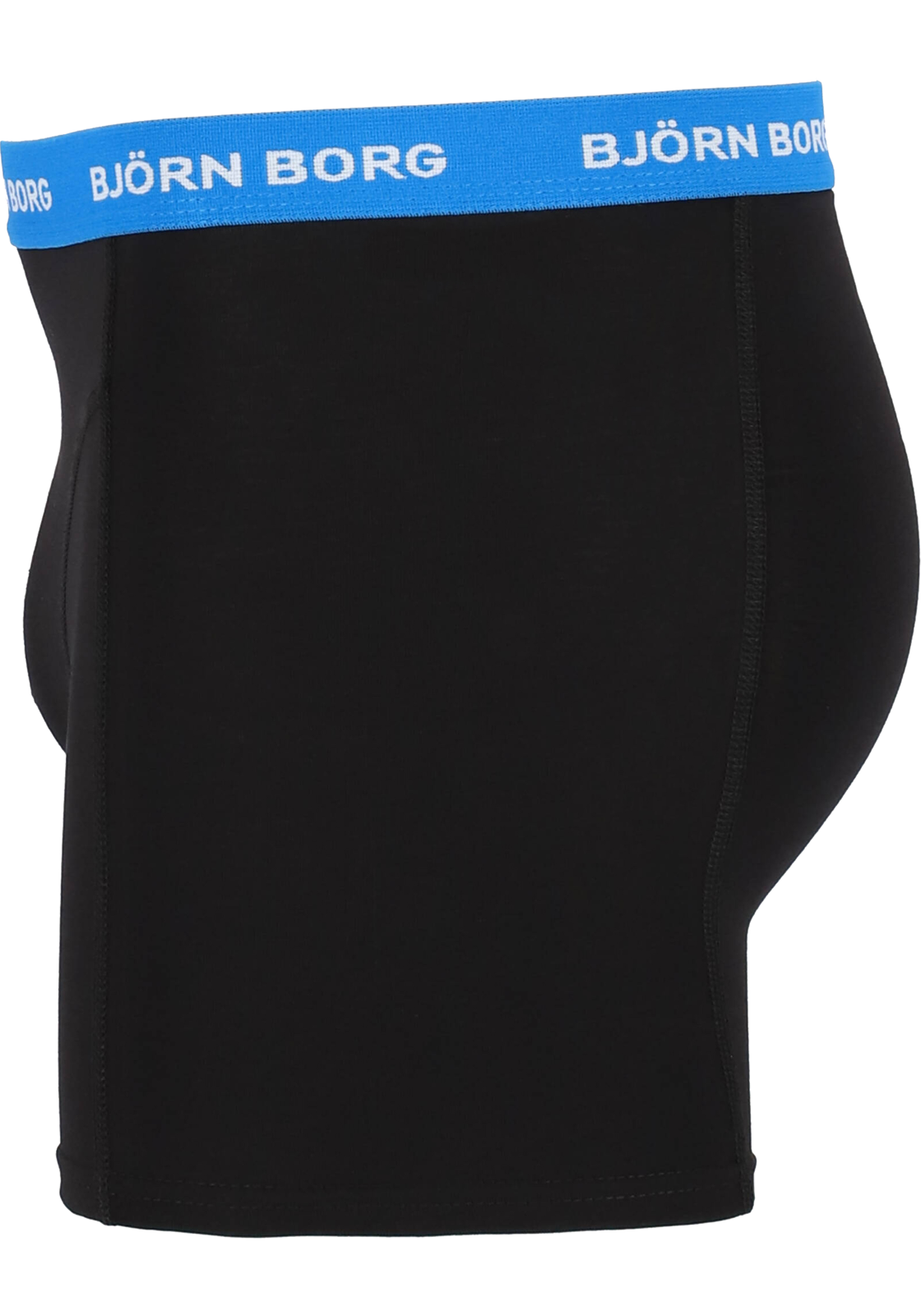 3-7321464261725-bjorn_borg-BB_9999102890012_BX_3P_licht_blauw_4foto_HR Bjorn Borg boxershorts Essential (3-pack), heren boxers normale lengte, zwart met gekleurde tailleband
