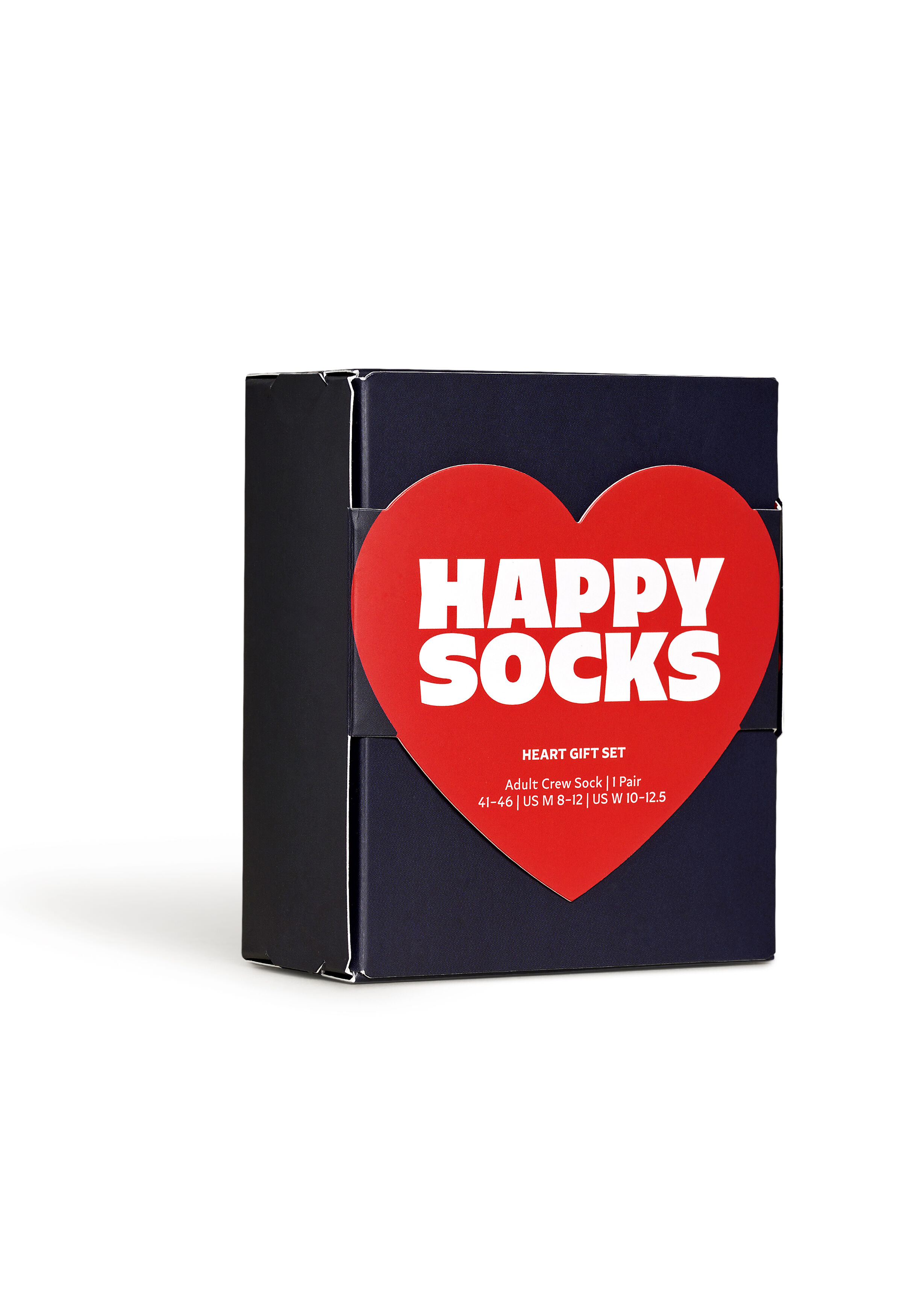 Happy Socks Heart Sock Sock Gift Set (1-pack), unisex sokken in cadeauverpakking, navy