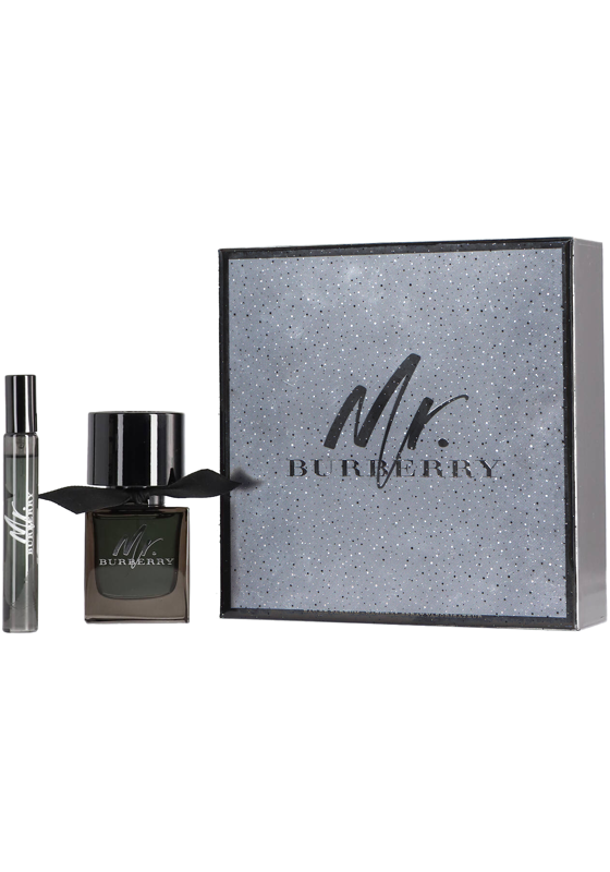 Heren cadeauset: Burberry Mr Burberry, Eau de Parfum spray 50ml, Eau de Parfum bag spray 7,5 ml Heren cadeauset: Burberry Mr Burberry, Eau de Parfum spray 50ml, Eau de Parfum bag spray 7,5 ml