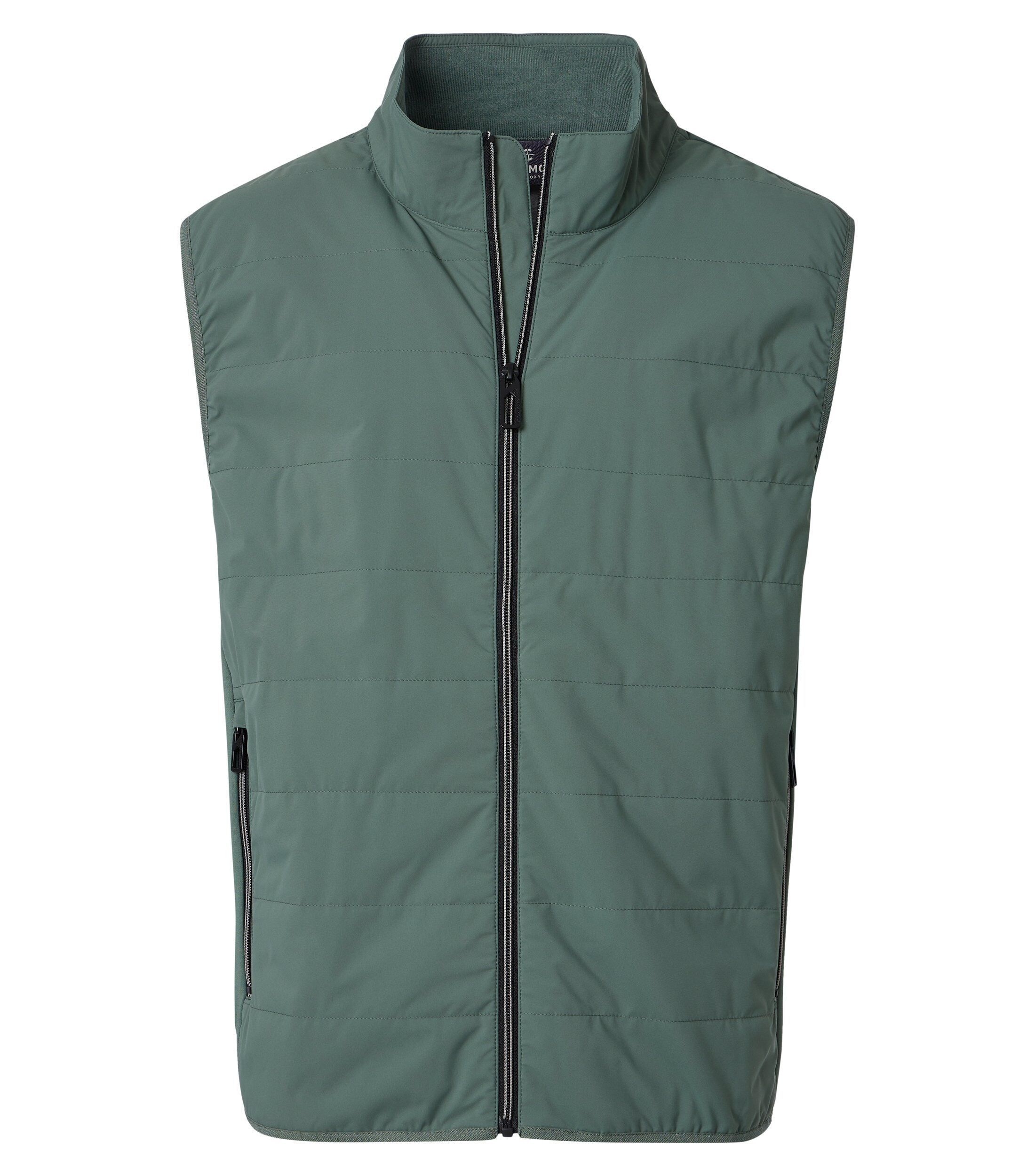 CASA MODA comfort fit bodywarmer, groen, donkerblauw