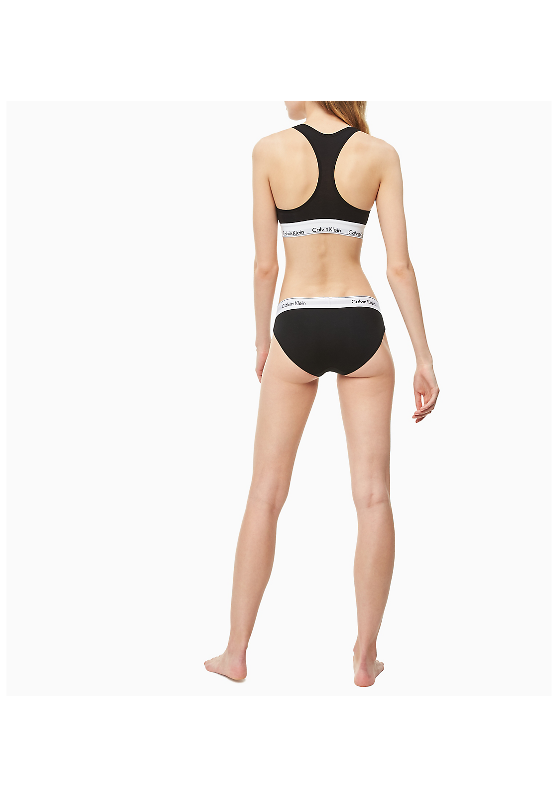 calvin-klein-dames-slip-model-2 Calvin Klein dames Modern Cotton slip, zwart