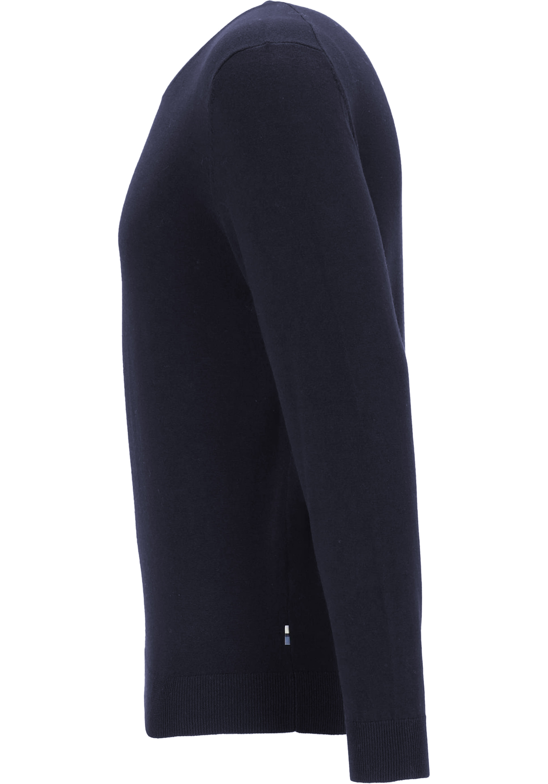 OLYMP modern fit trui wol, O-hals, marine blauw OLYMP modern fit trui wol, O-hals, marine blauw