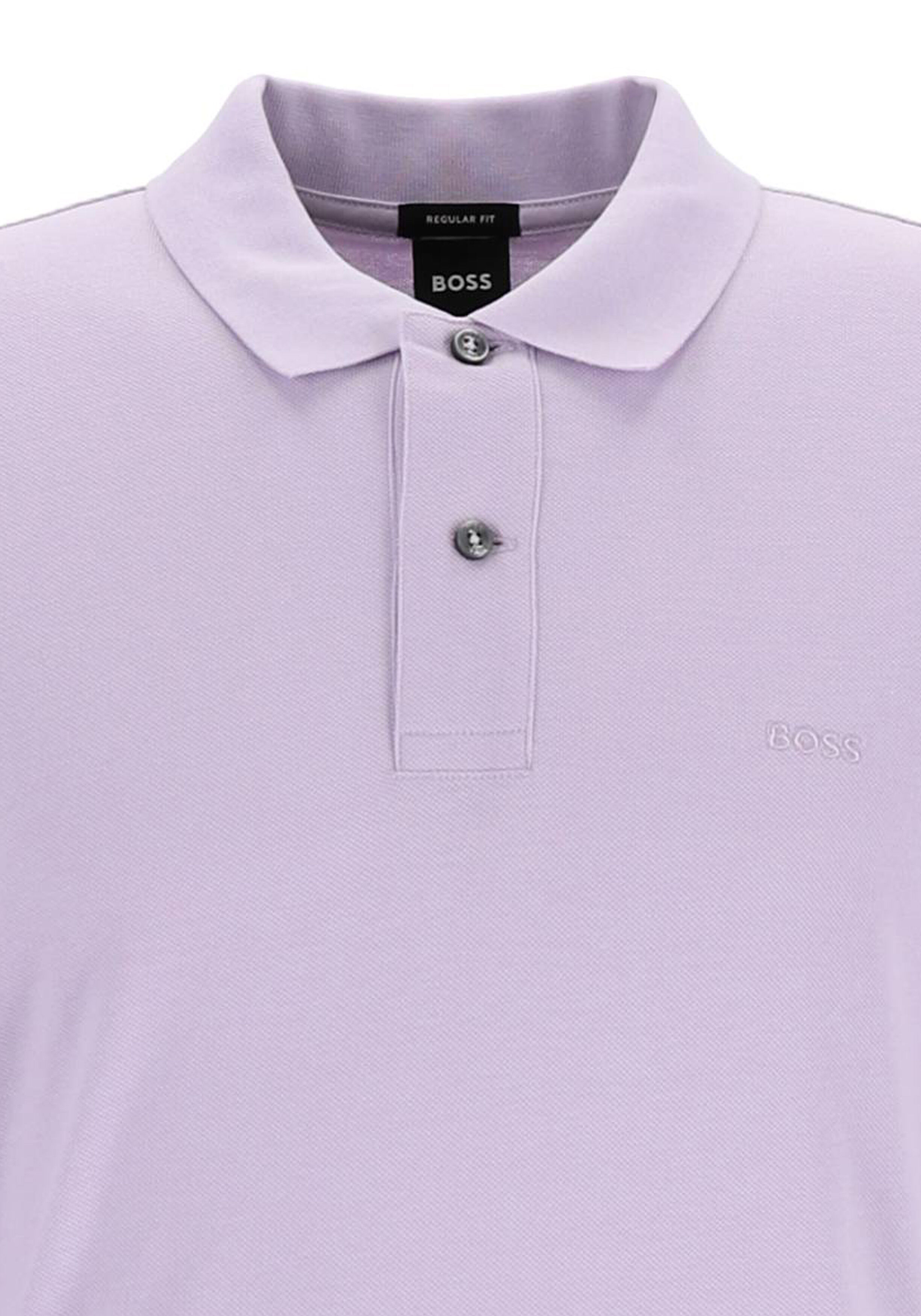 BOSS Pallas regular fit polo, pique, paars