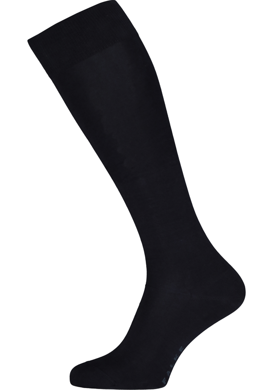 FALKE Tiago heren kniekousen, blauw (dark navy) FALKE Tiago heren kniekousen, blauw (dark navy)