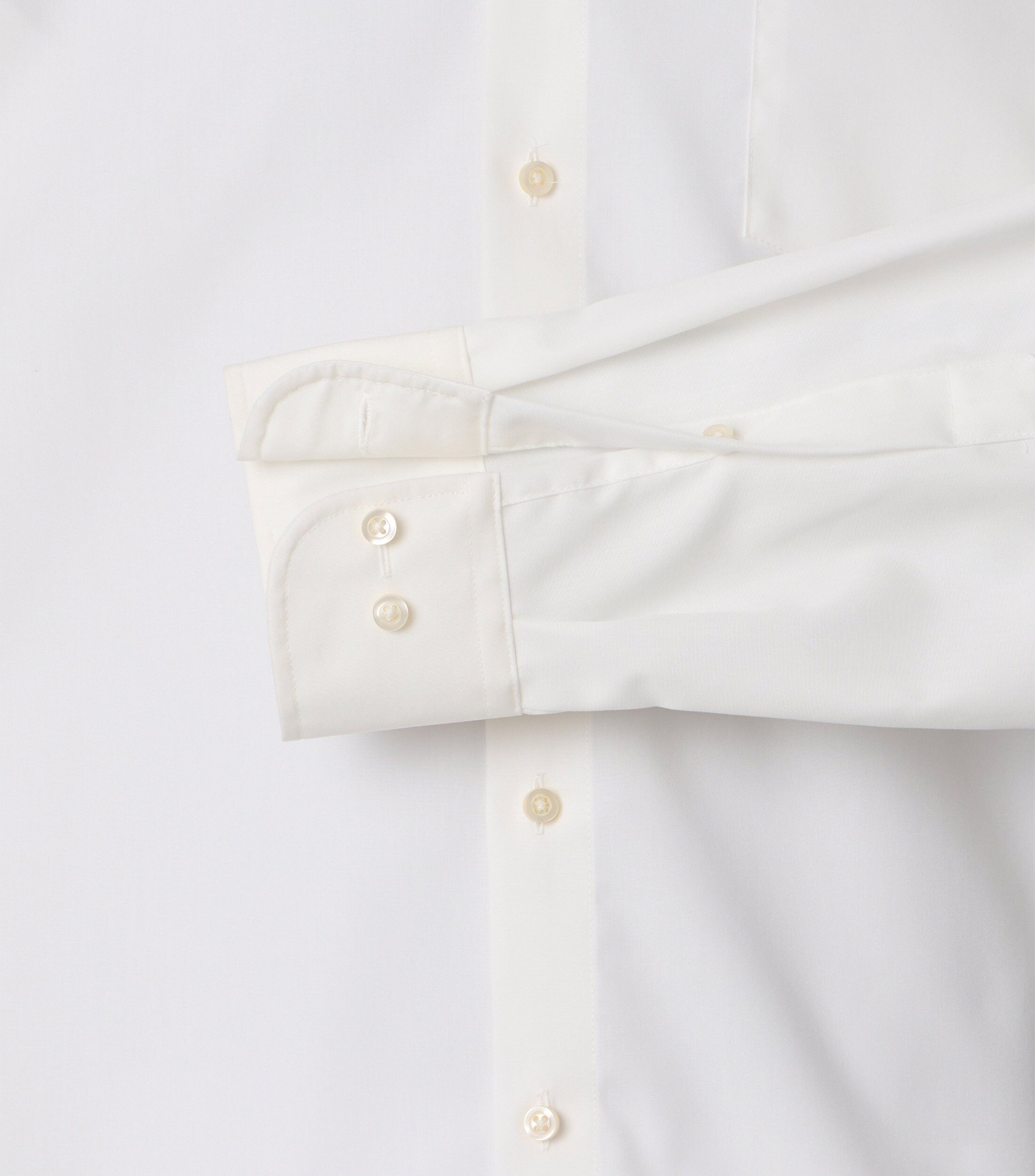 VENTI modern fit overhemd, twill, wit
