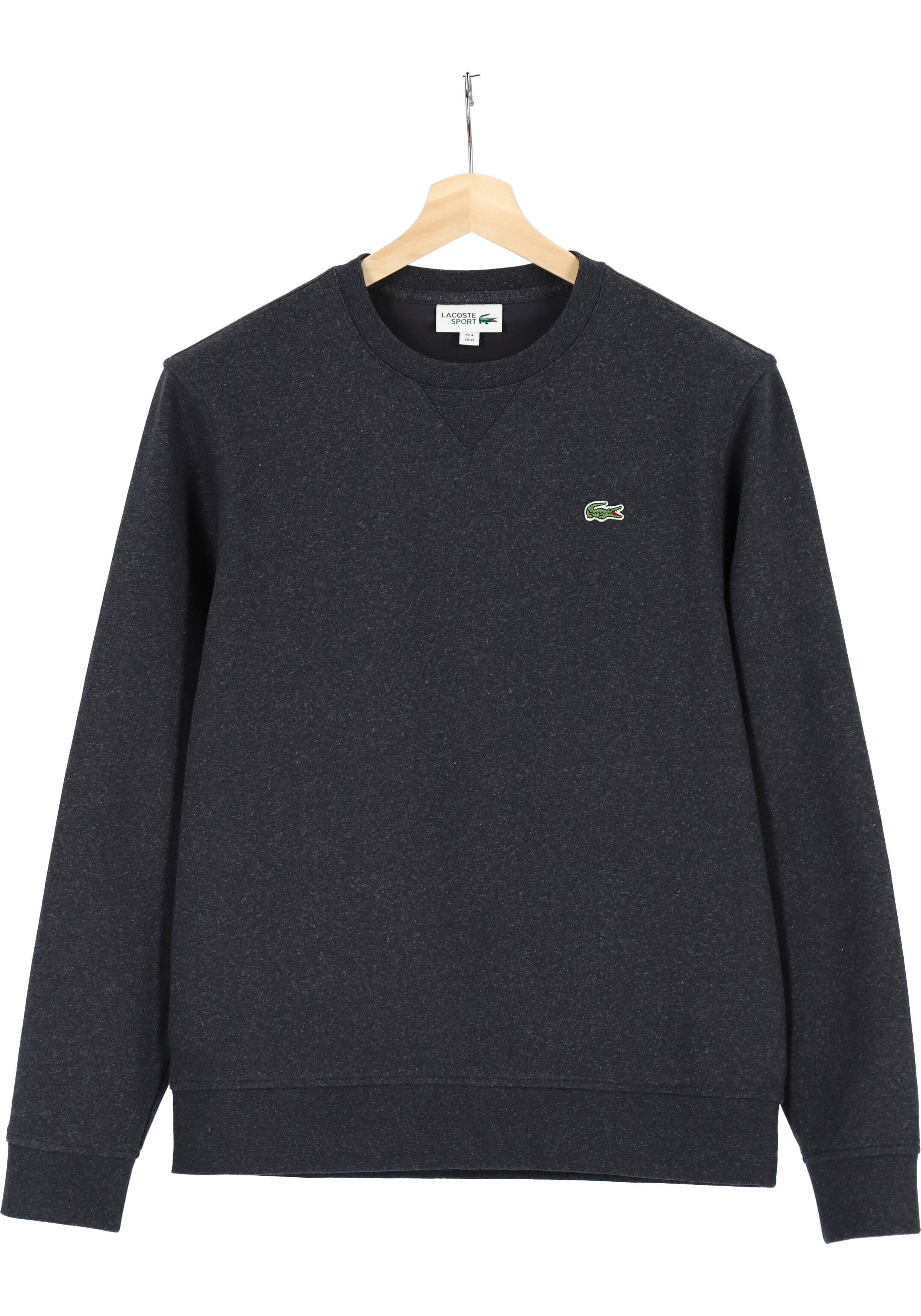 Lacoste heren sweatshirt, antraciet